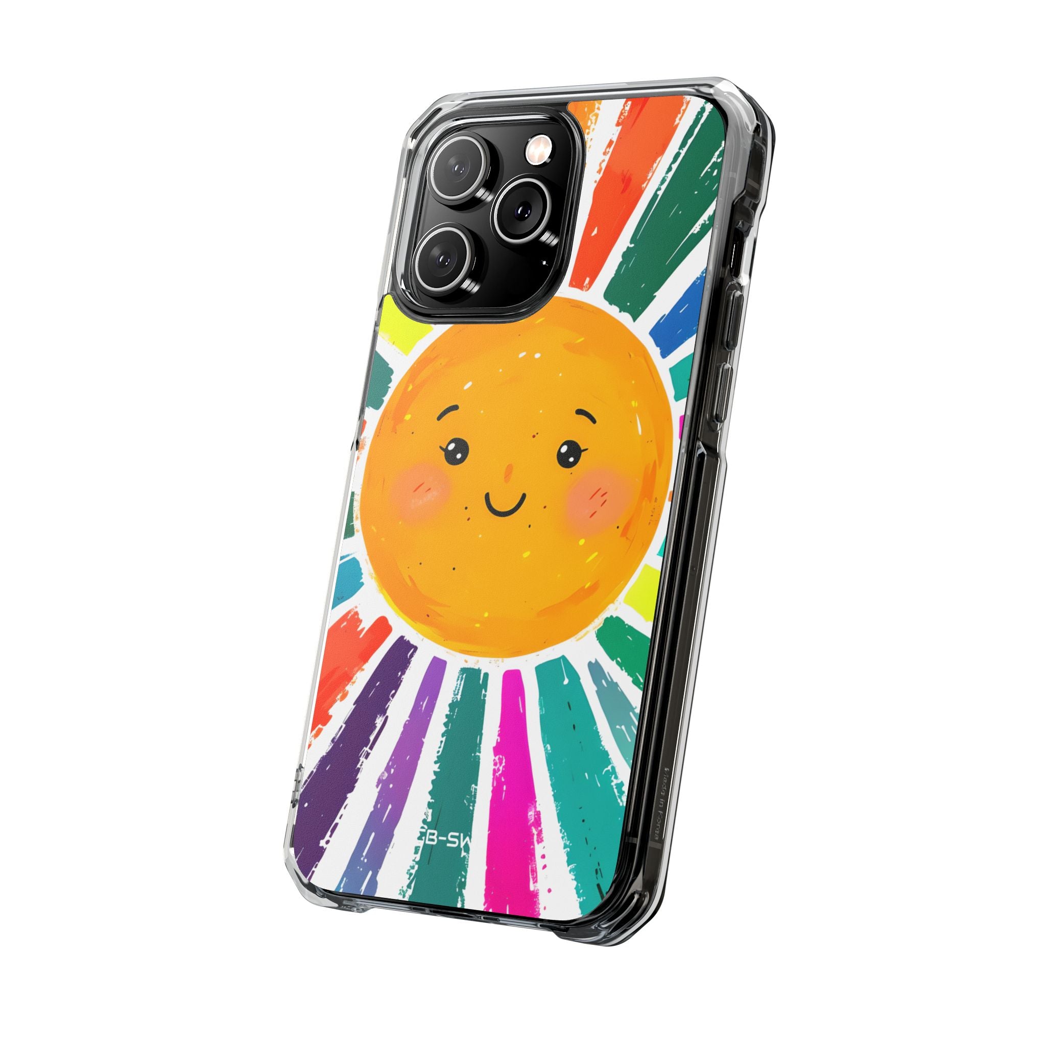 Radiant Smiling Sun iPhone Case - Impact