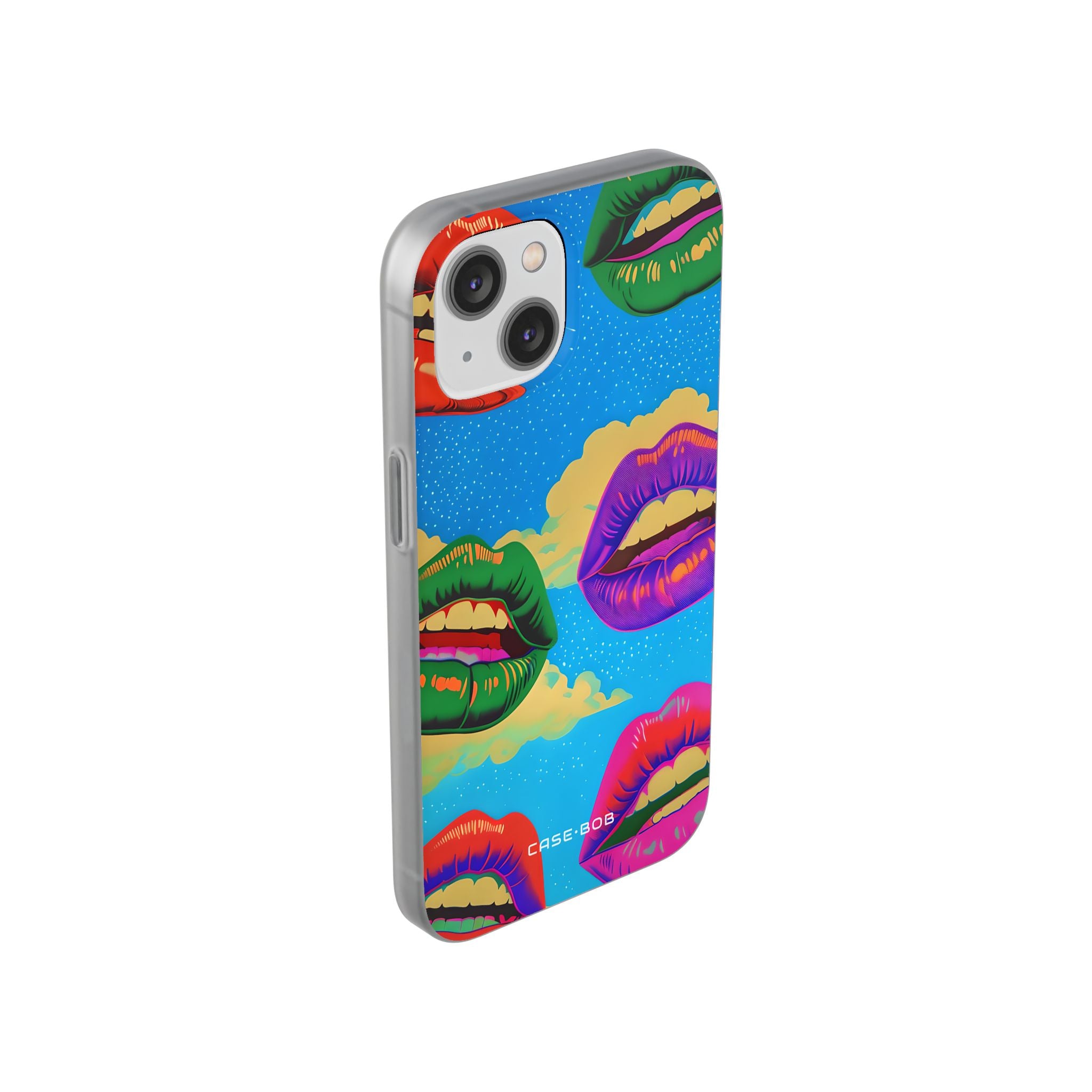 Colorful Lipscape iPhone 14 Case - Soft