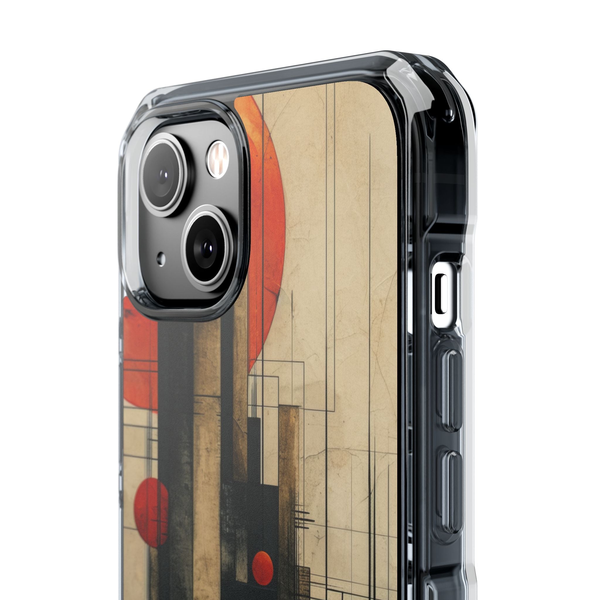 Geometric Cityscape Essence iPhone 14 - Impact Clear+