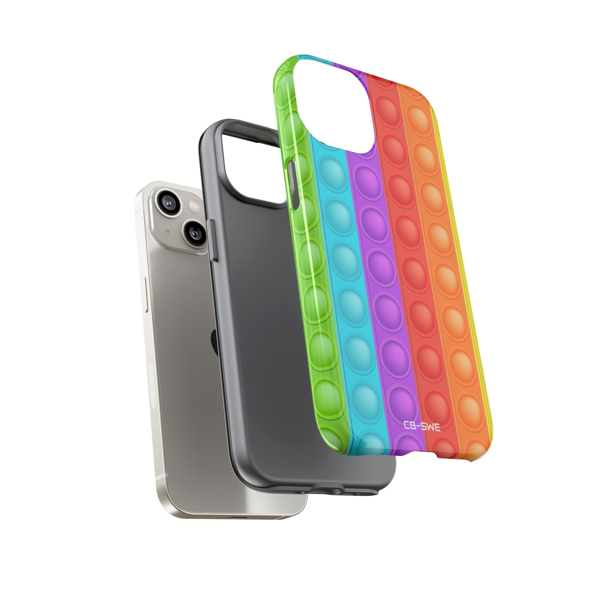 Playful Pop-It Spectrum - iPhone Case