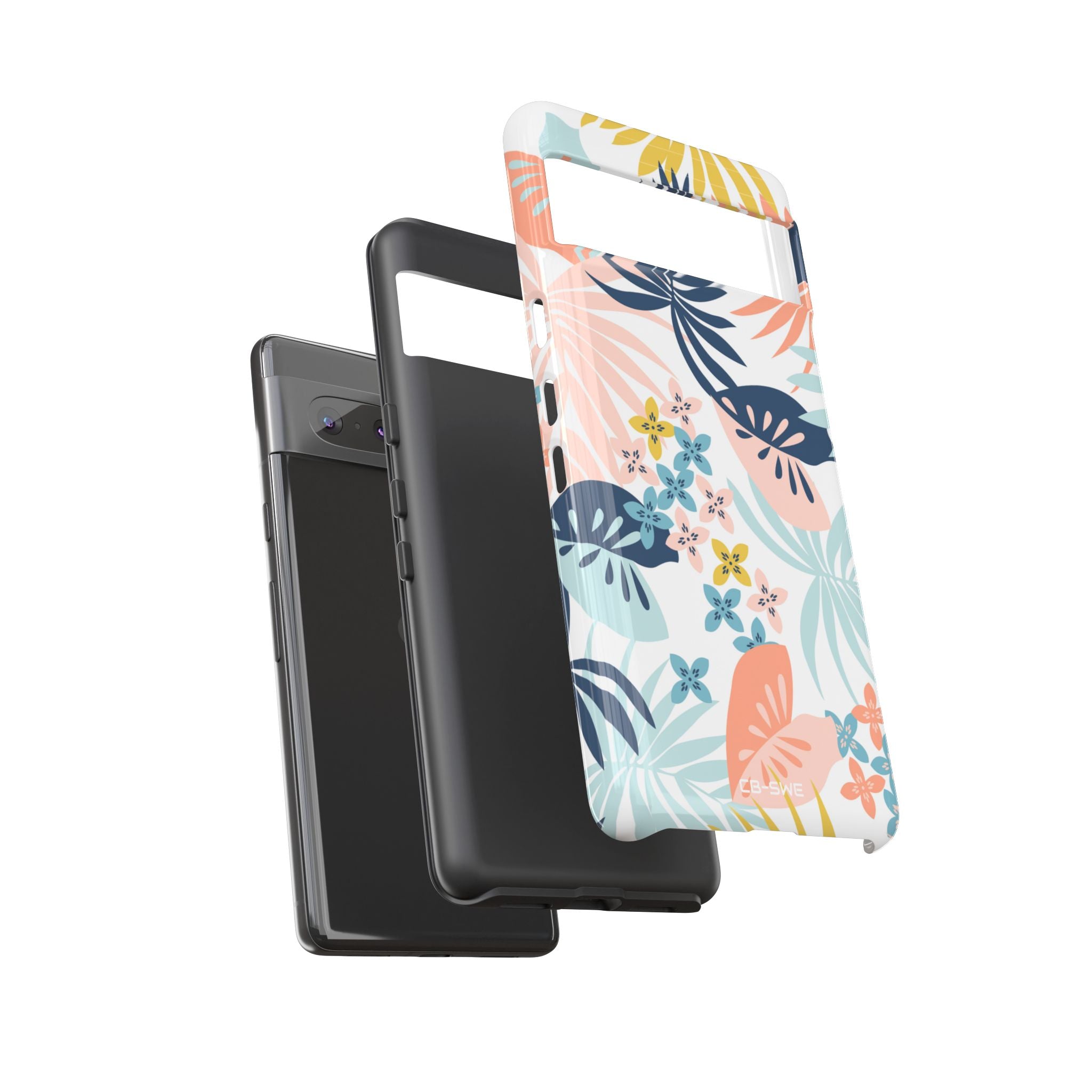 Tropical Foliage Blooms - Google Pixel Case
