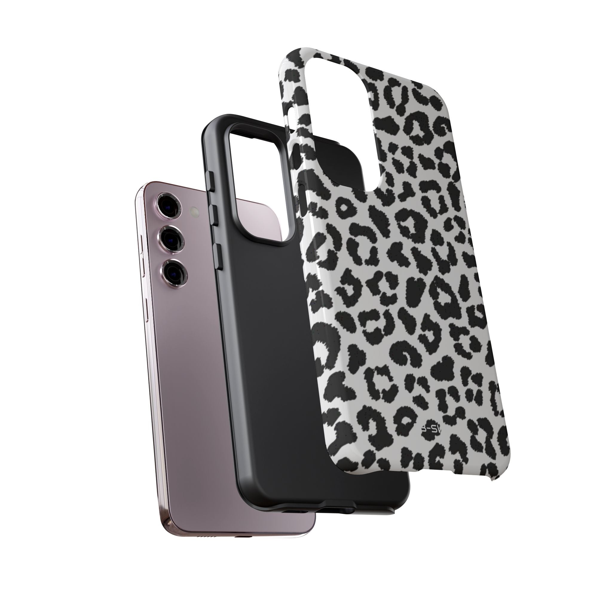 Monochrome Leopard Essence - Samsung Case