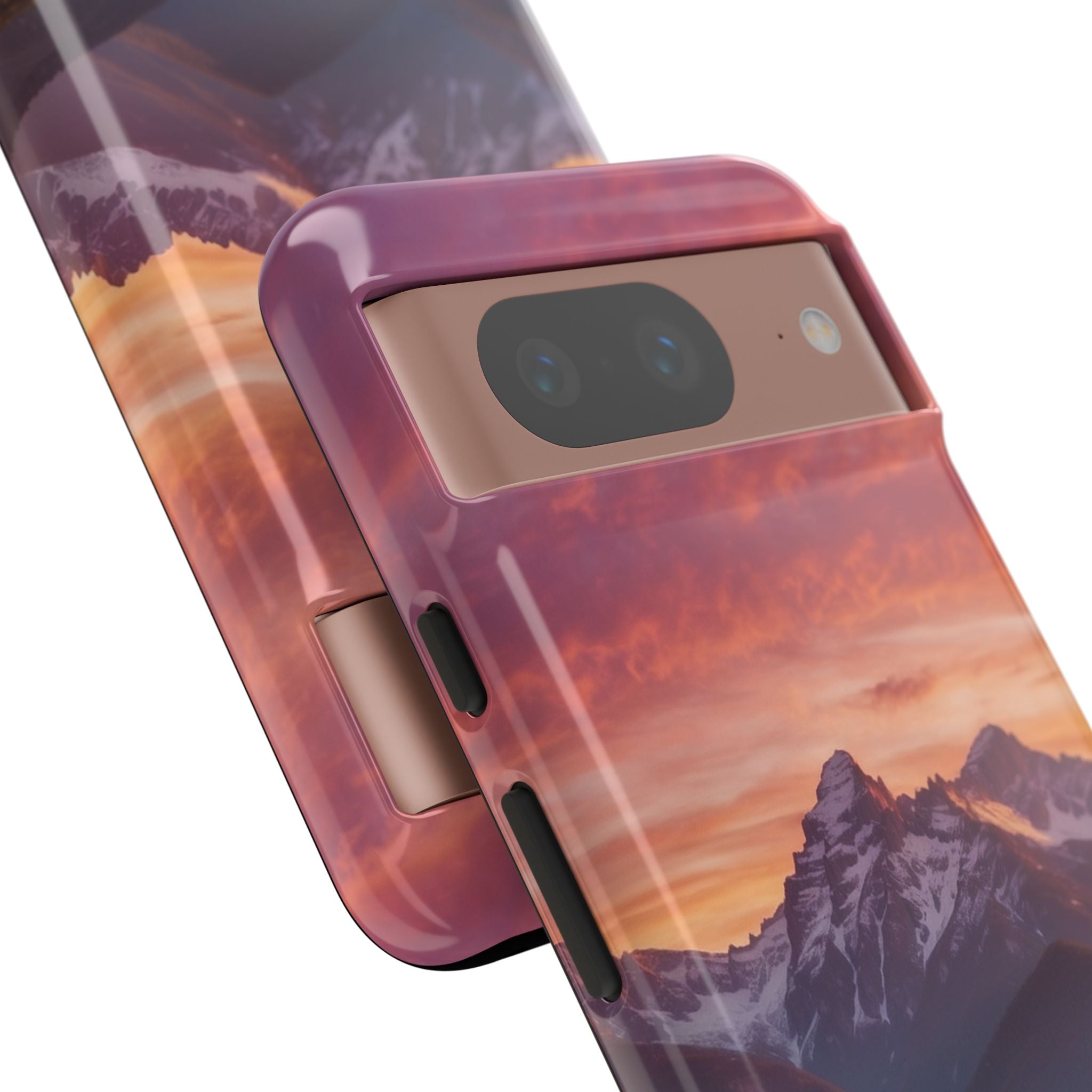 Mountain Peaks Glow - Google Pixel Case