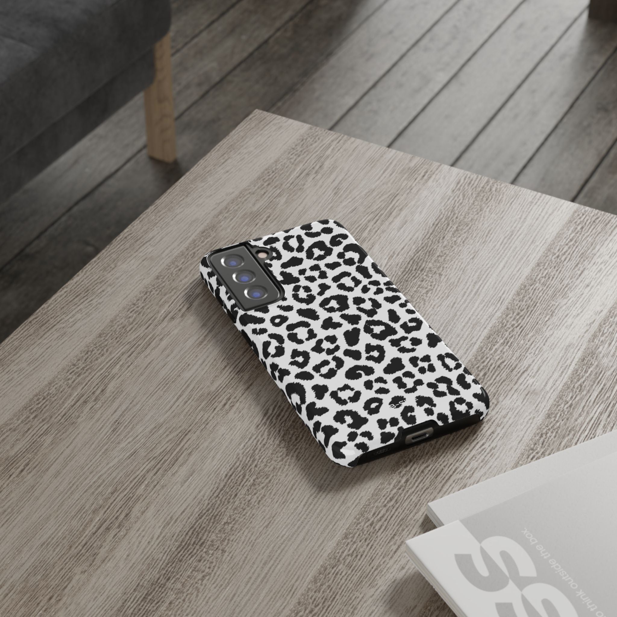 Monochrome Leopard Essence - Samsung Case
