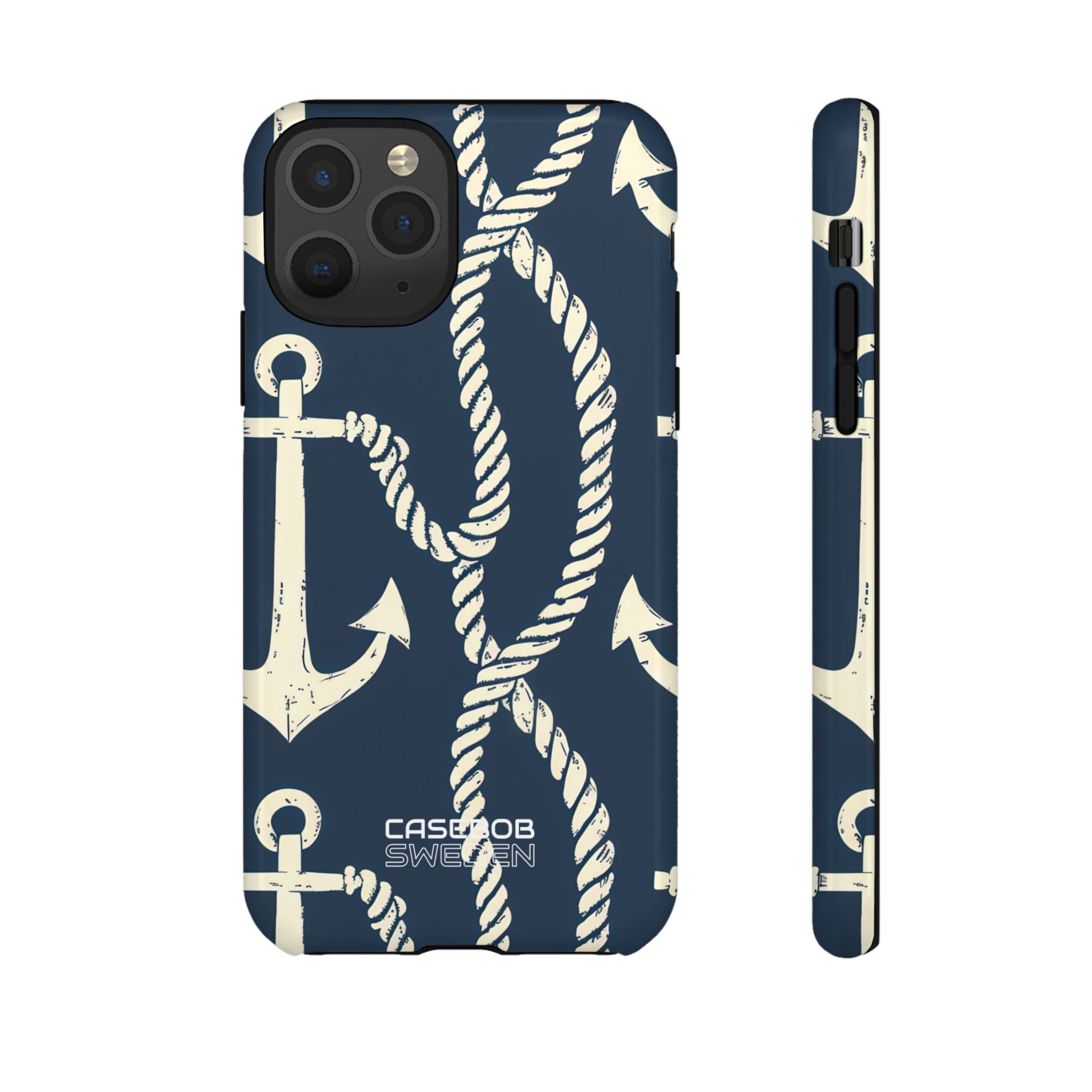 Nautical Anchors Rope iPhone 11 - Tough