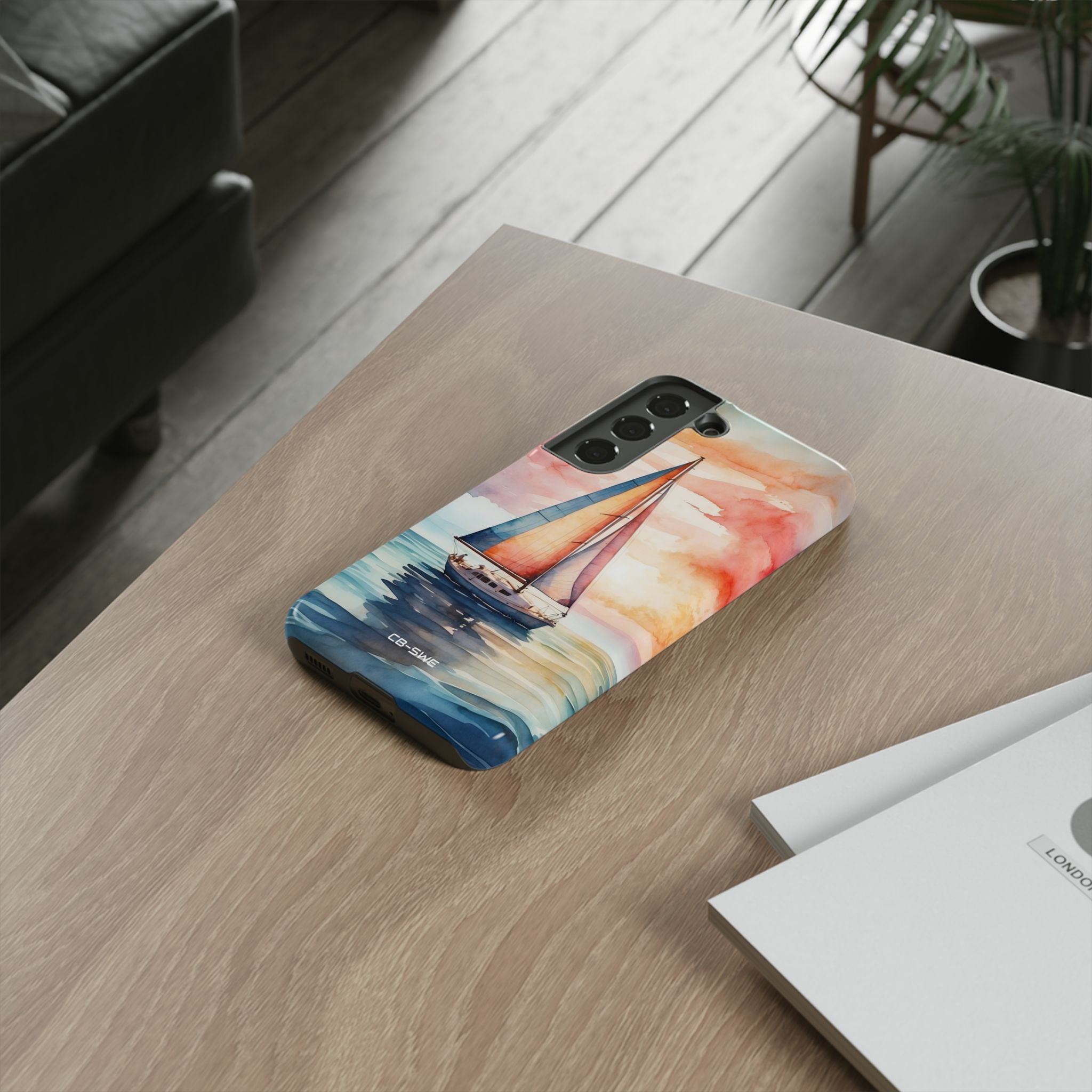 Sailboat Glides Calm - Samsung Case