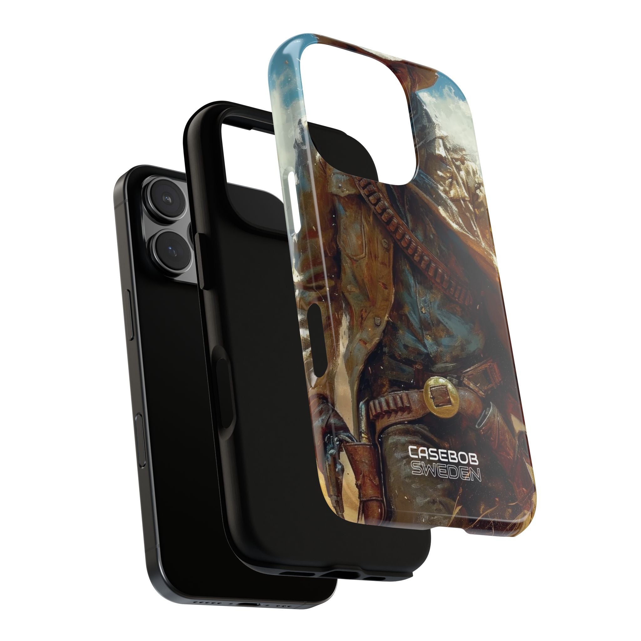 Western Horizon Rider iPhone 16 - Tough