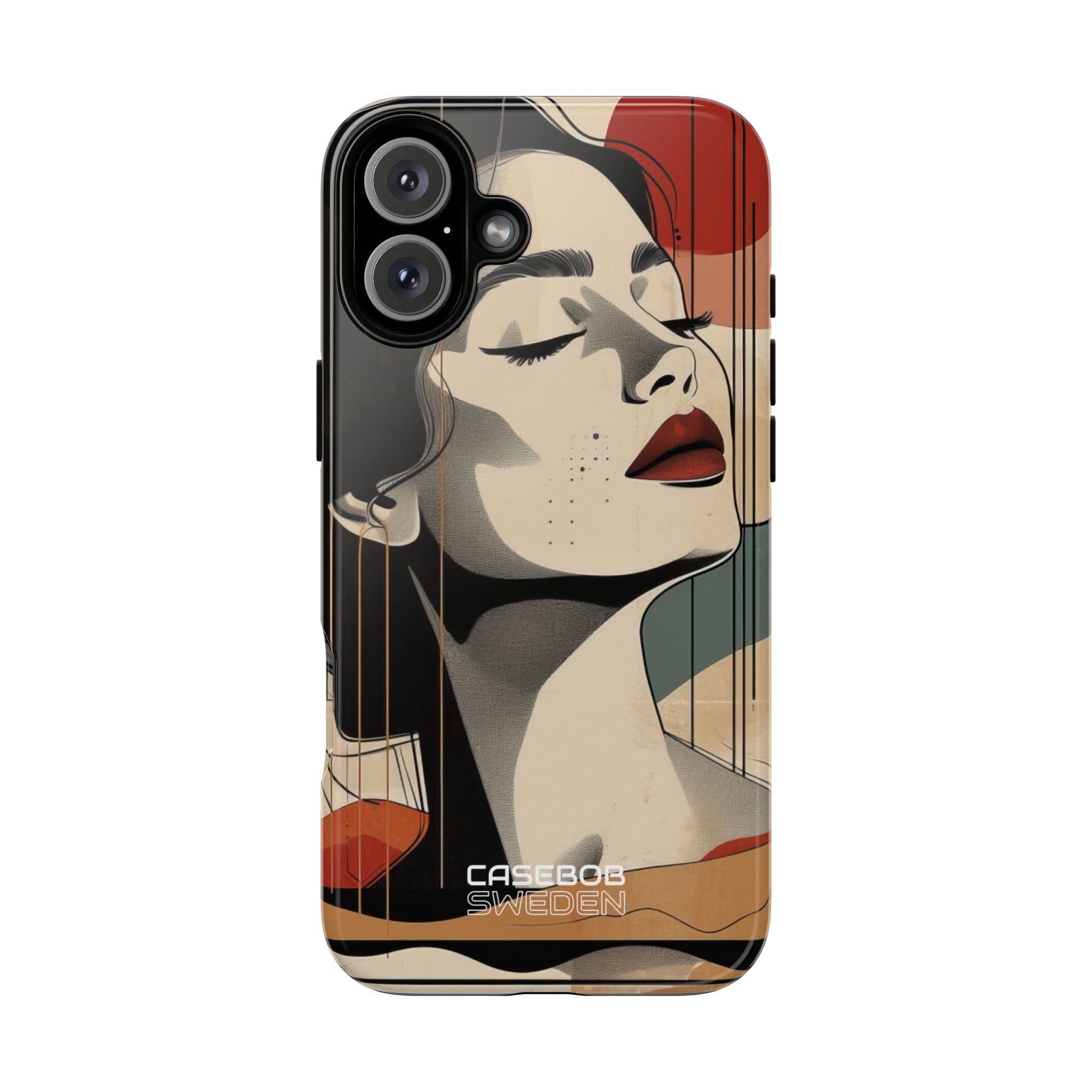Calm Retro Muse iPhone 16 - Tough
