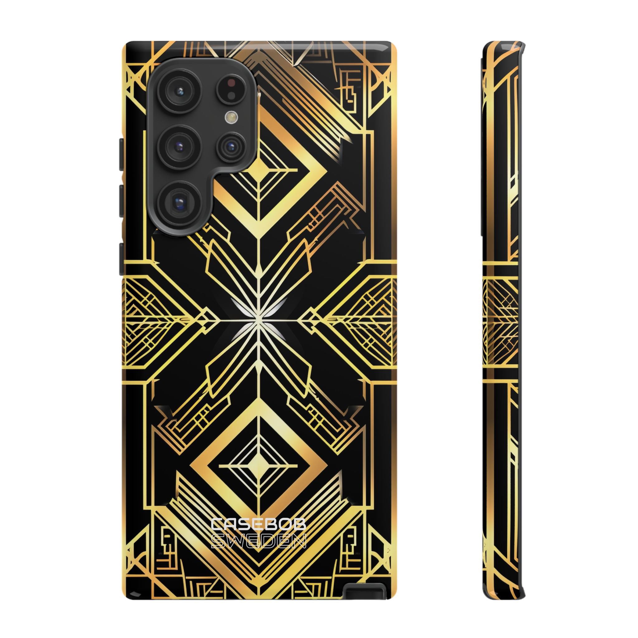 Golden Geometric Symphony Samsung S22 - Tough