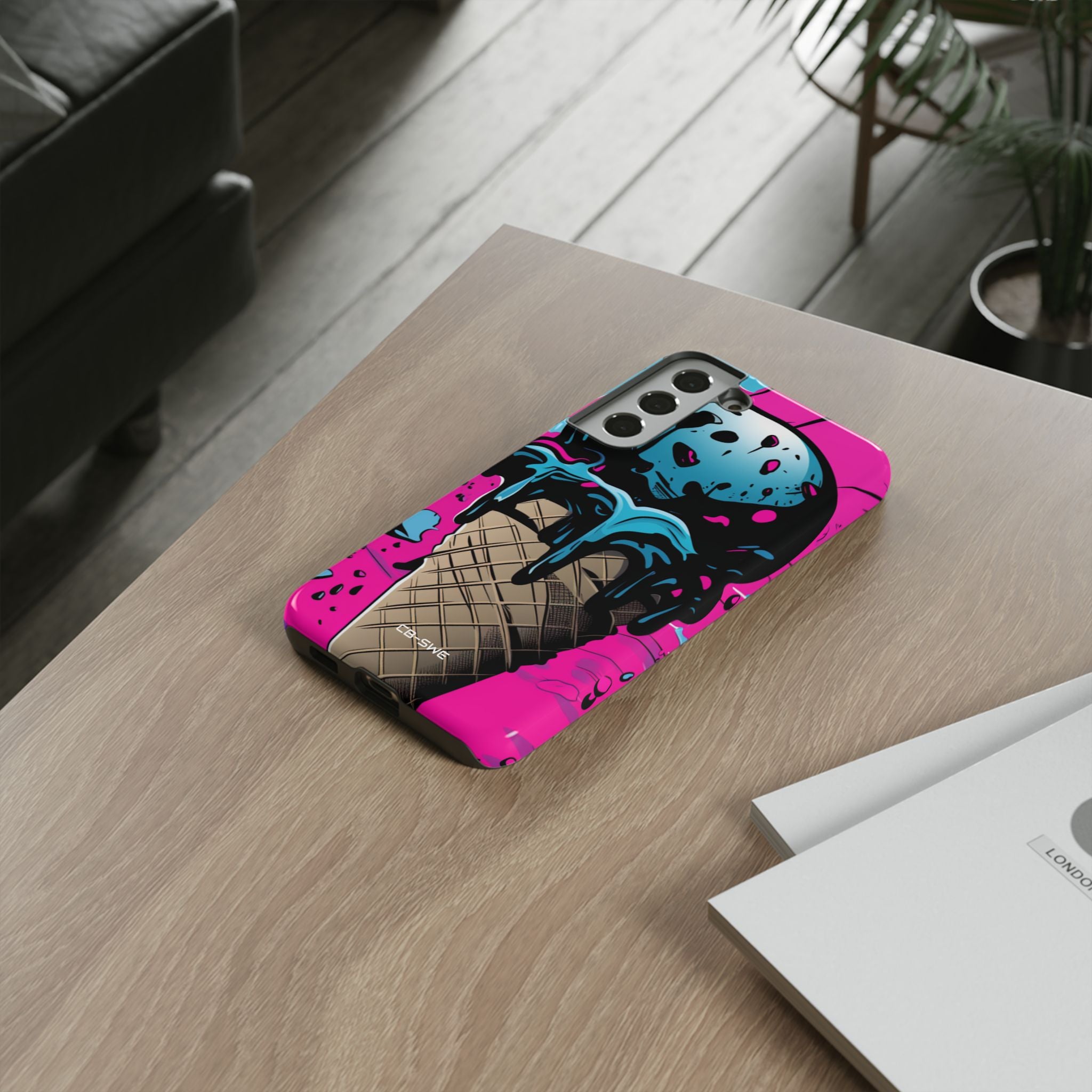 Vibrant Ice Cream Splash - Samsung Case