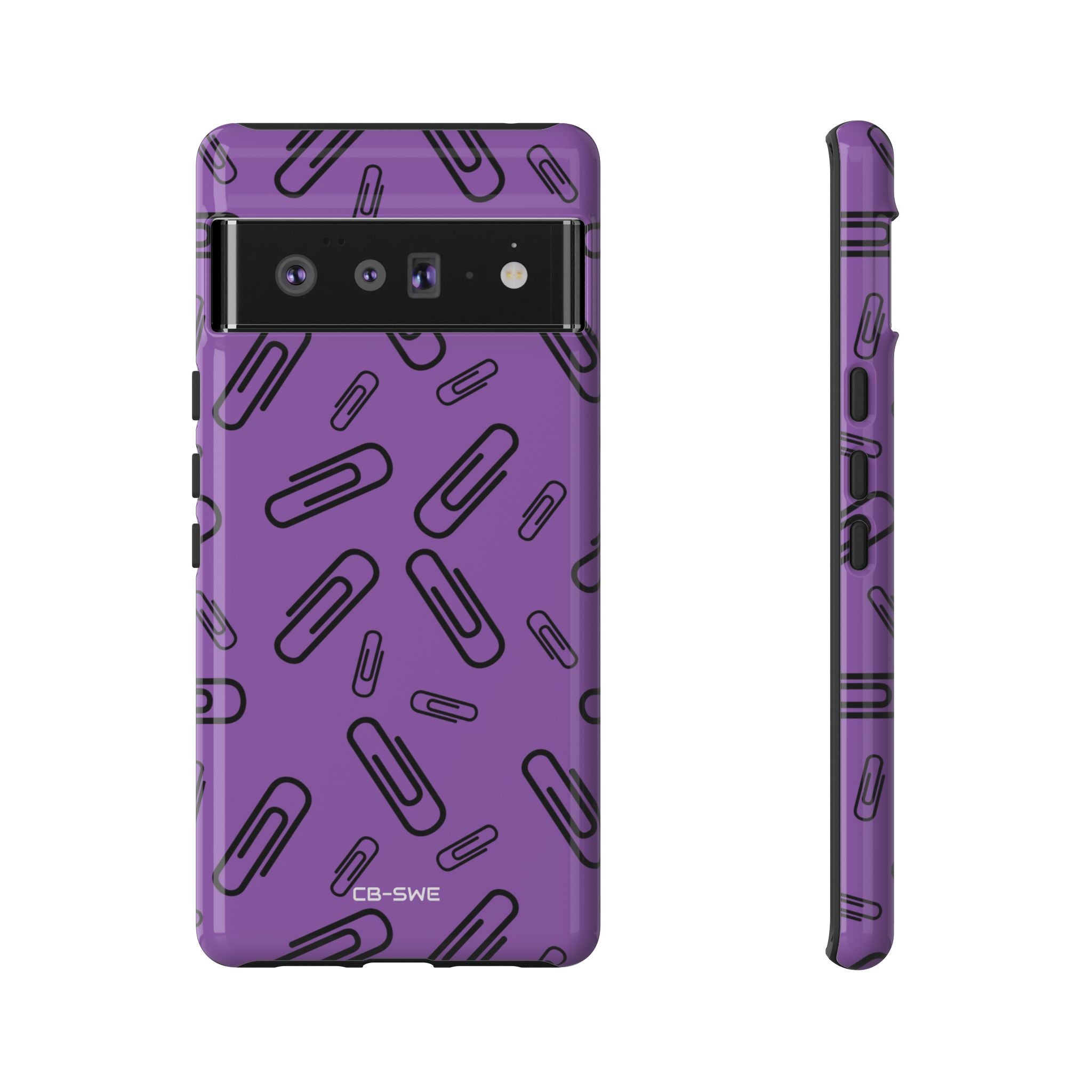 Paperclips Dance Playfully - Google Pixel Case