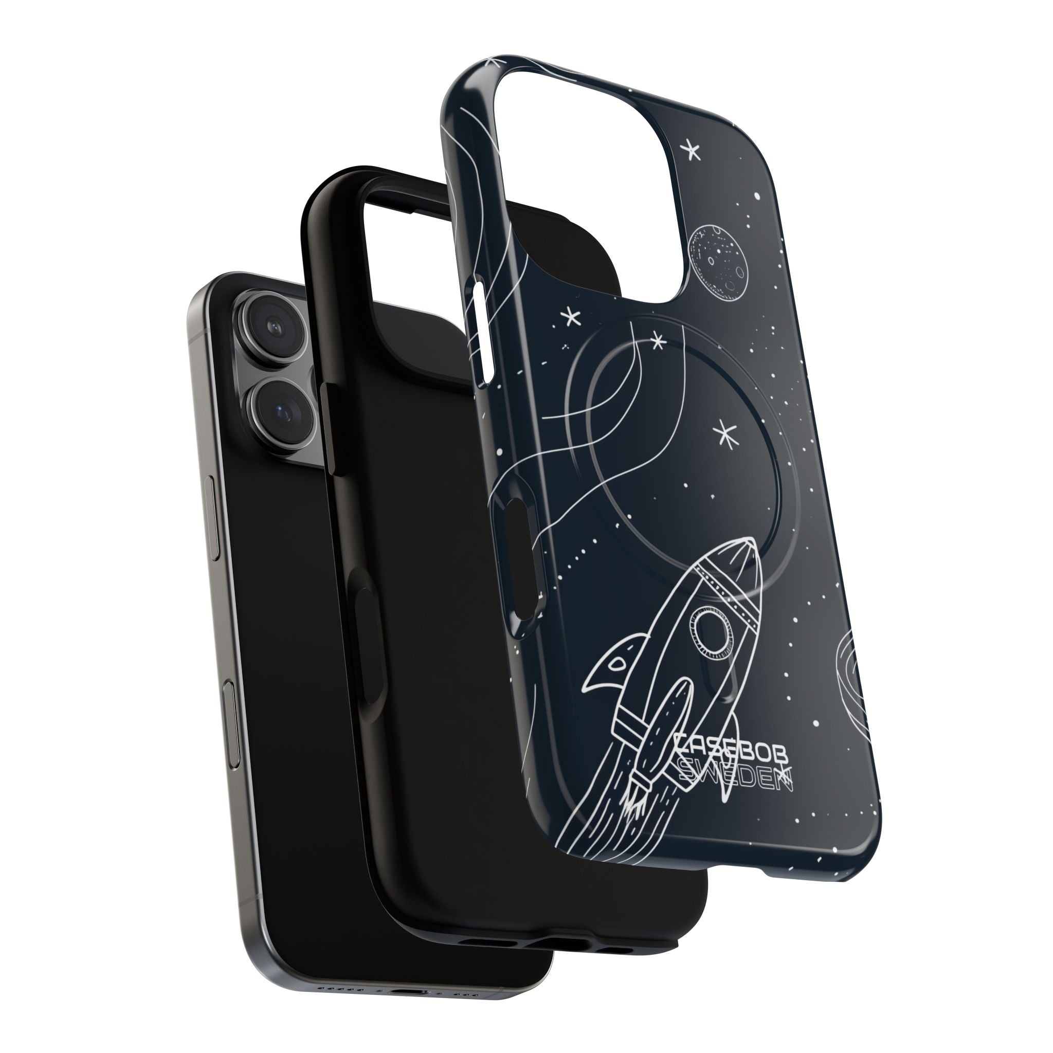 Cosmic Rocket Drift iPhone 16 - Tough+