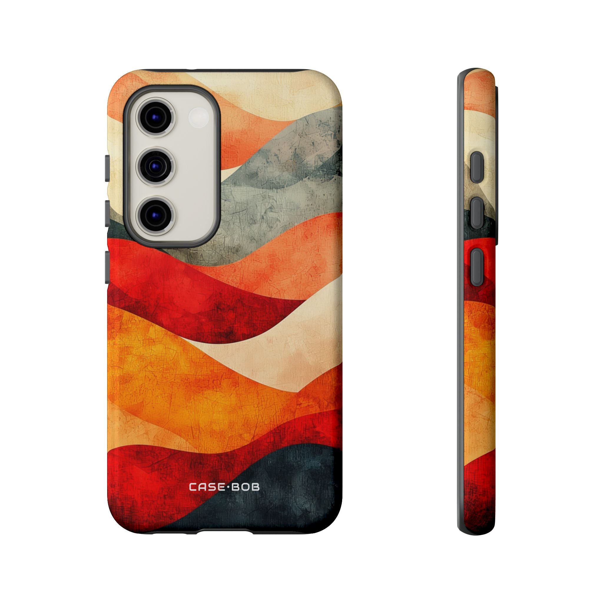 Cracked Wave Sunset Samsung S23 Case - Tough