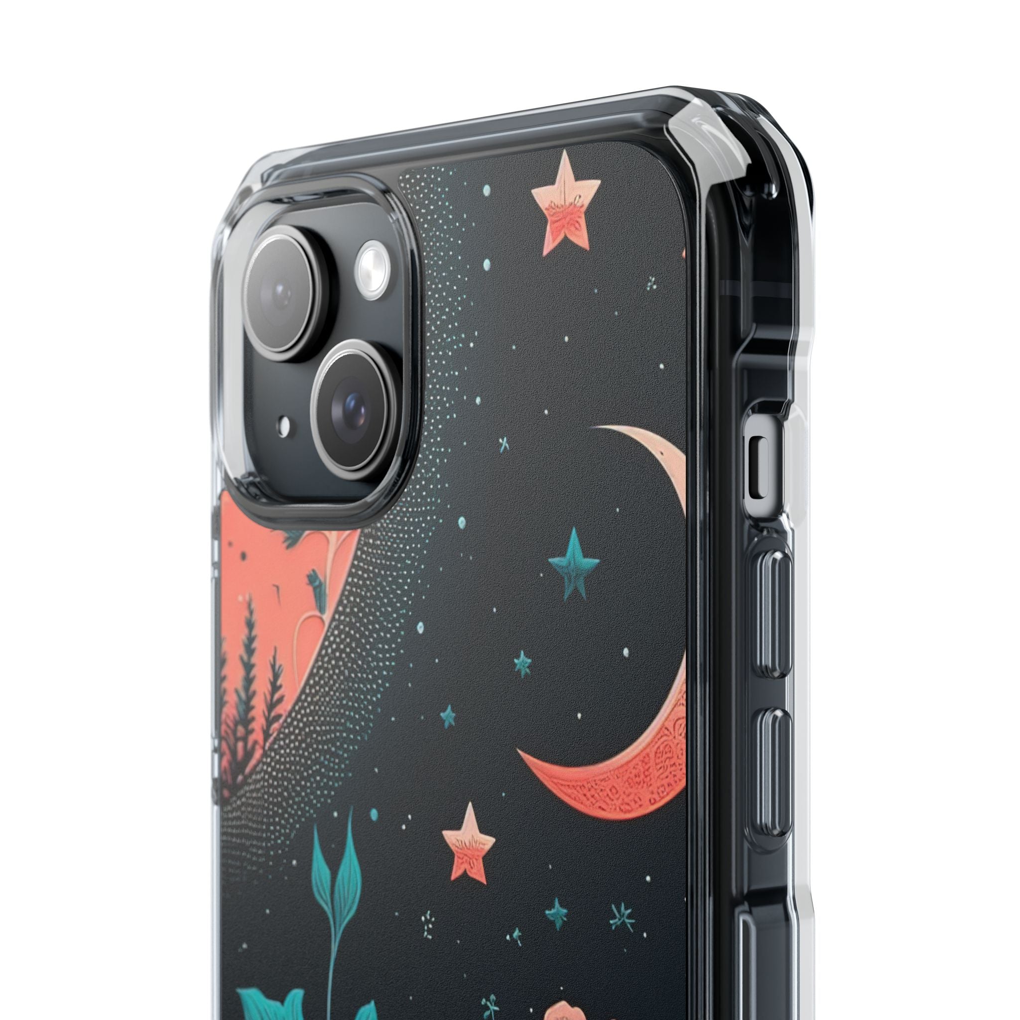 Cosmic Floral Dreams iPhone Case - Impact