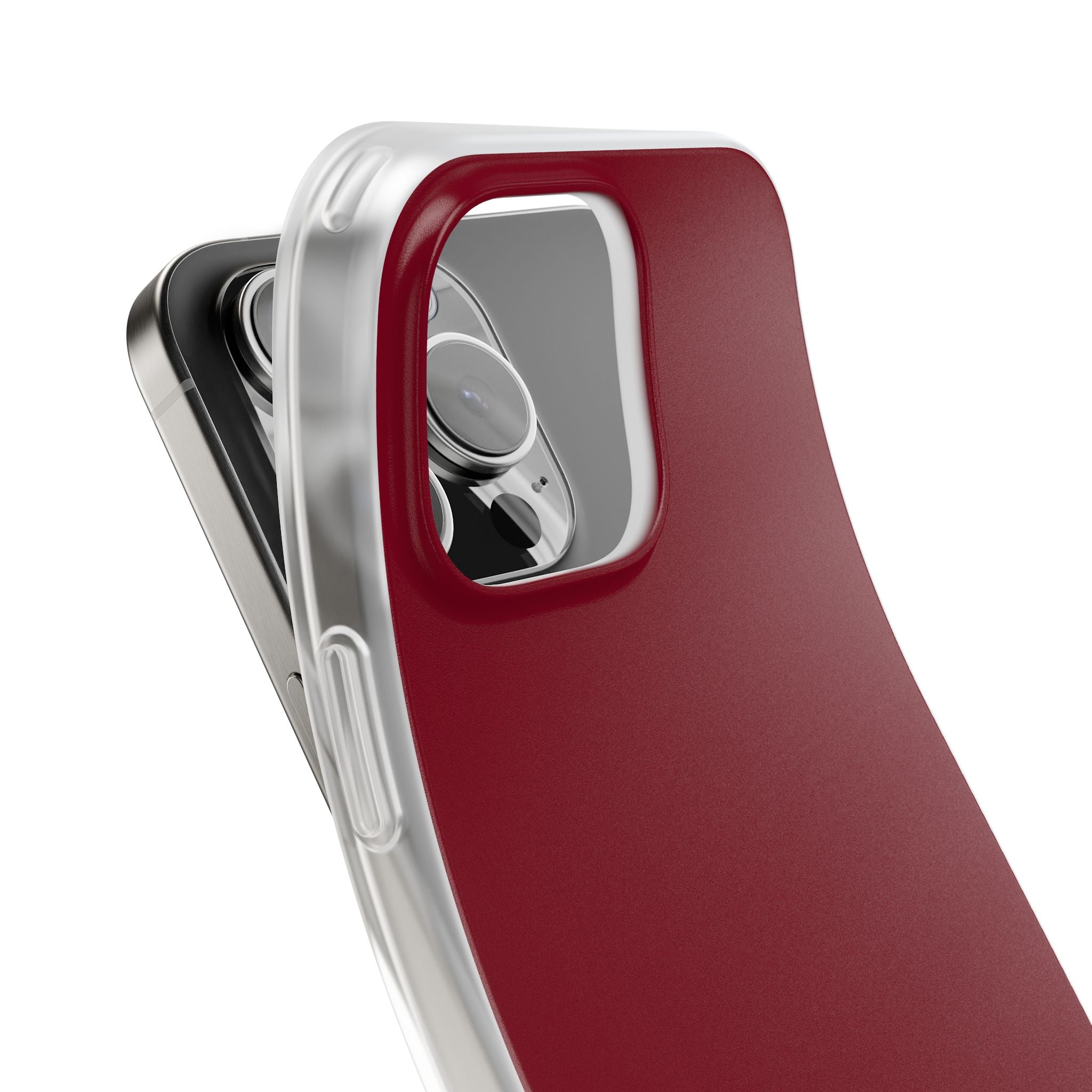 Burgundy iPhone Case - Flexi