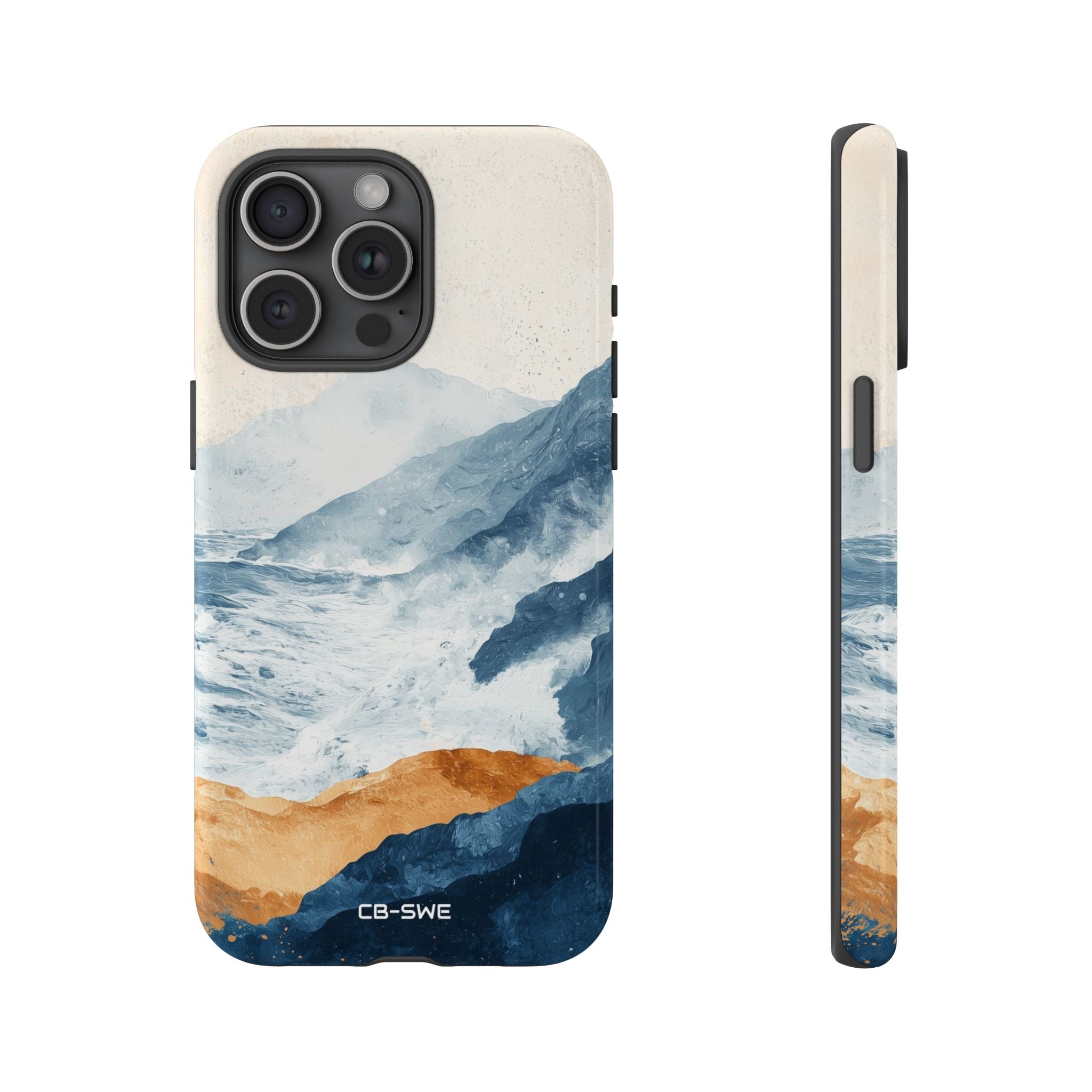Waves Embrace Shore - iPhone Case