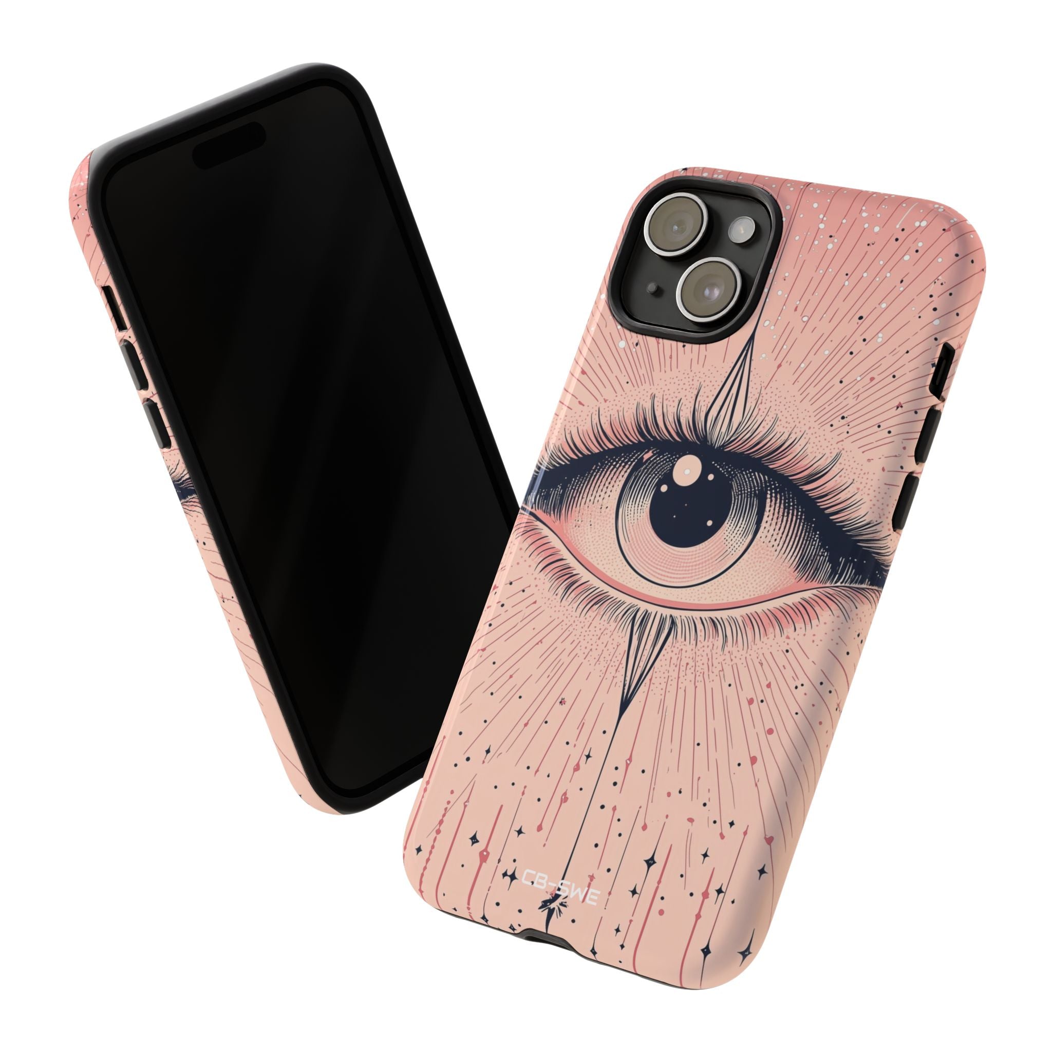Celestial Eye Glows - iPhone Case