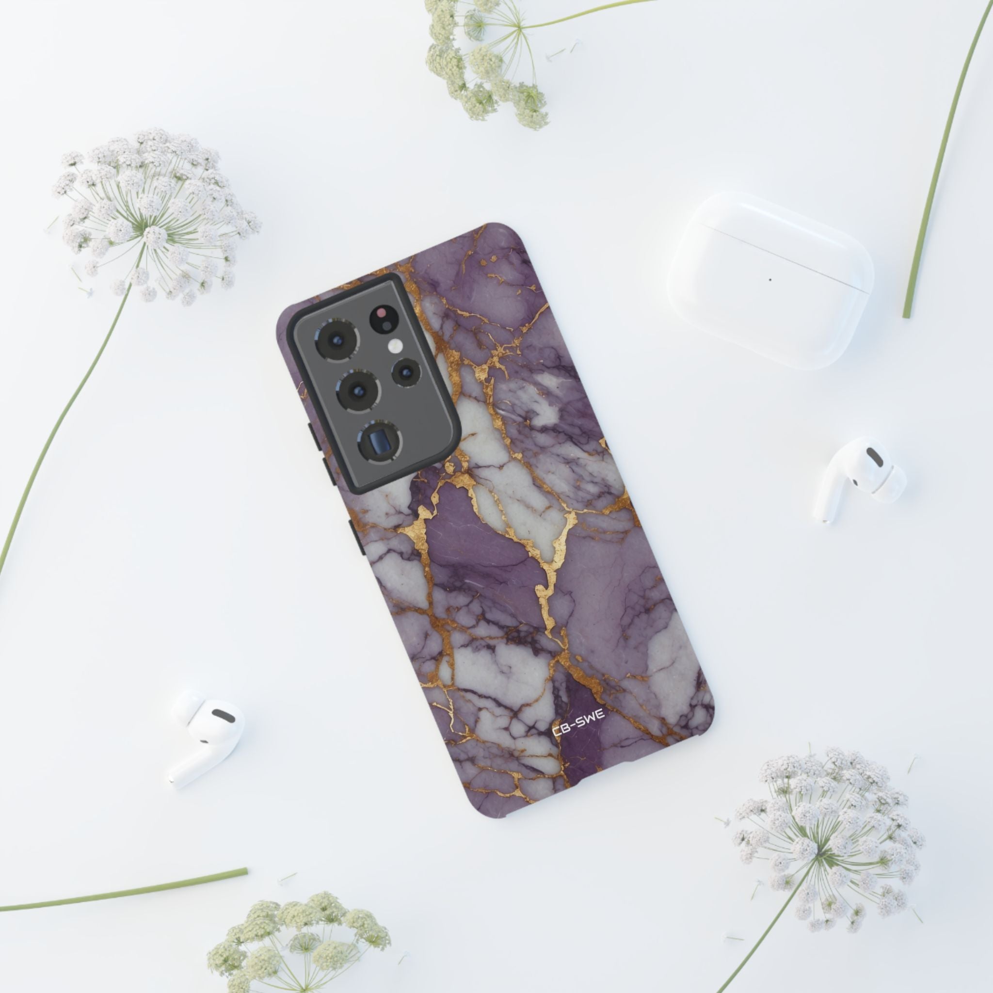 Lavender Veins Flow - Samsung Case