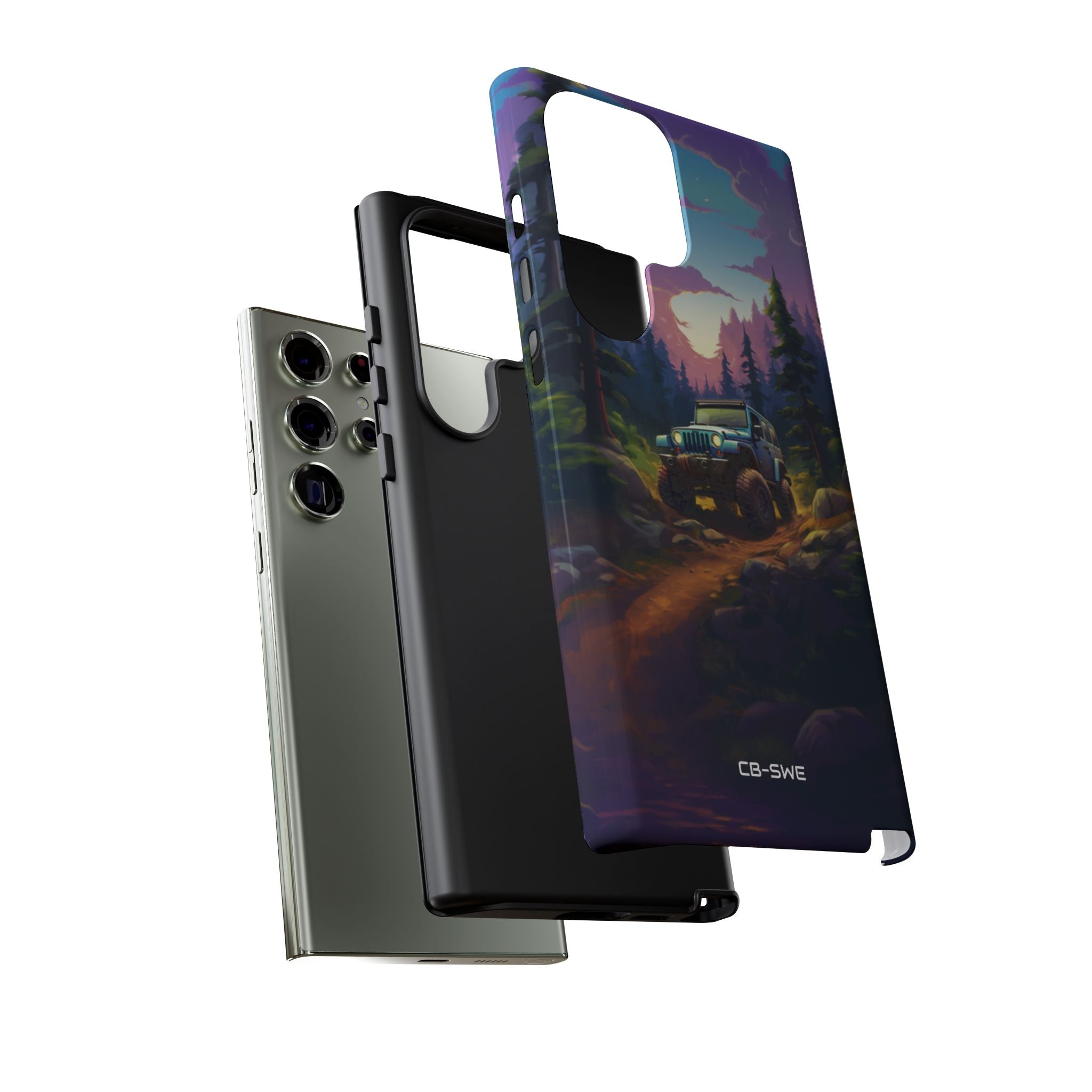 Sunset Forest Drive - Samsung Case