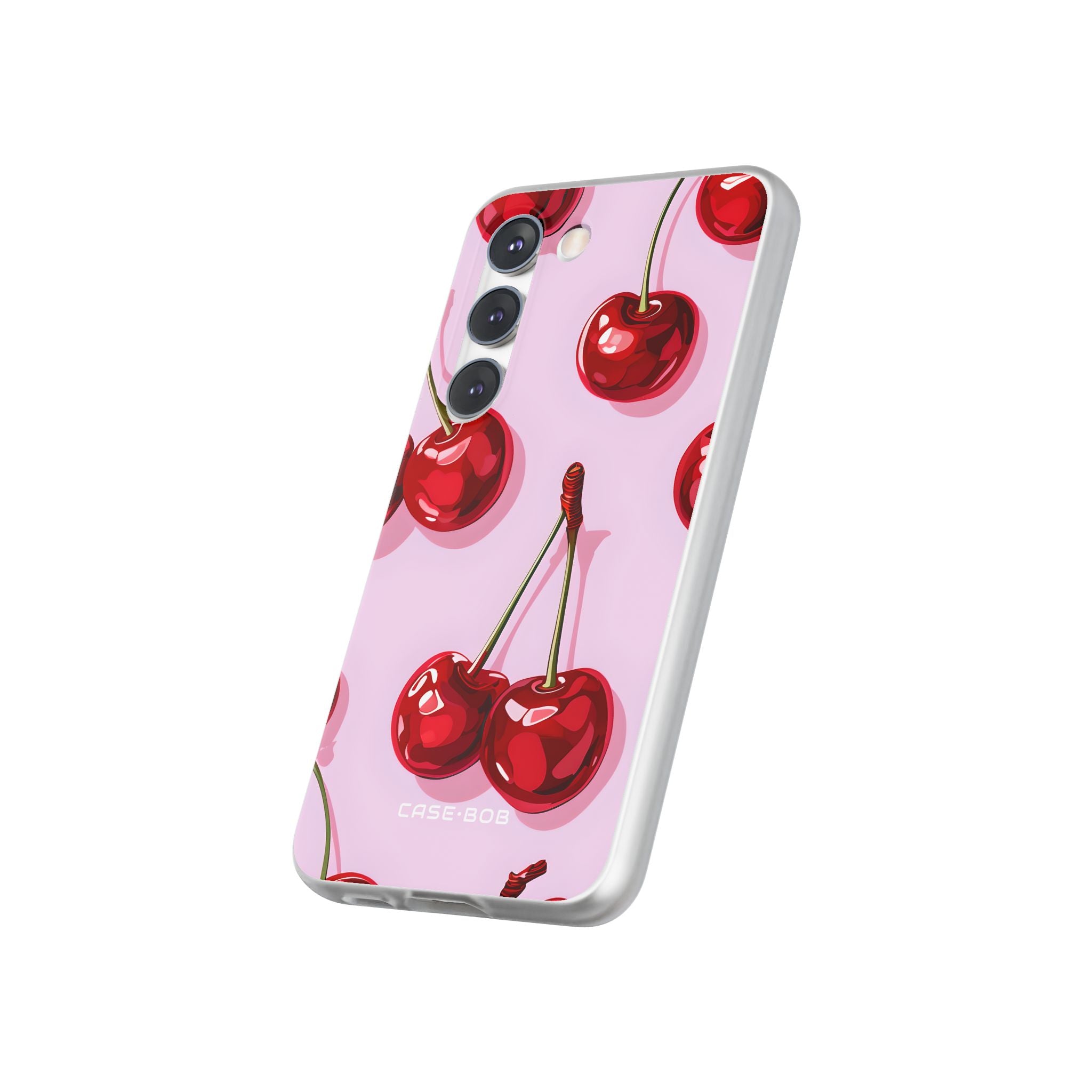 Glossy Cherry Burst Samsung S23 Case - Soft