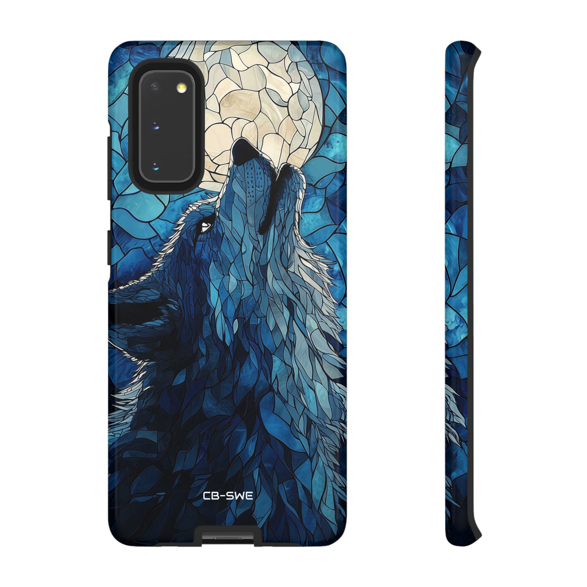 Wolf Howls Moonlight - Samsung Case