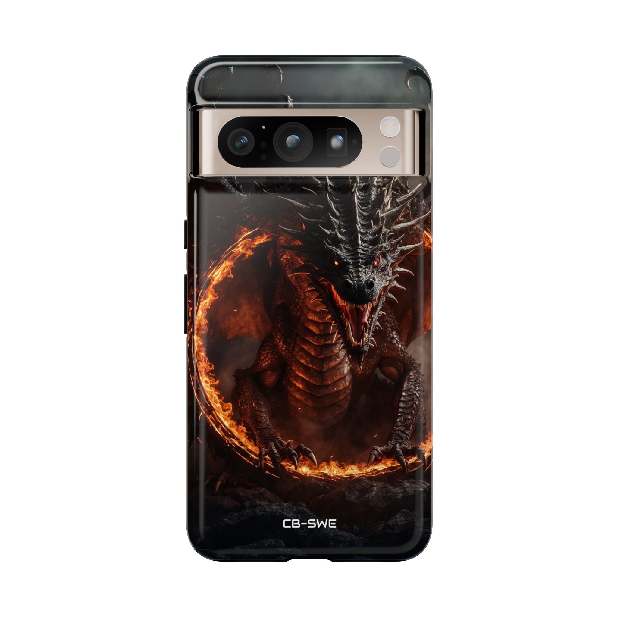 Fiery Dragon Roars - Google Pixel Case