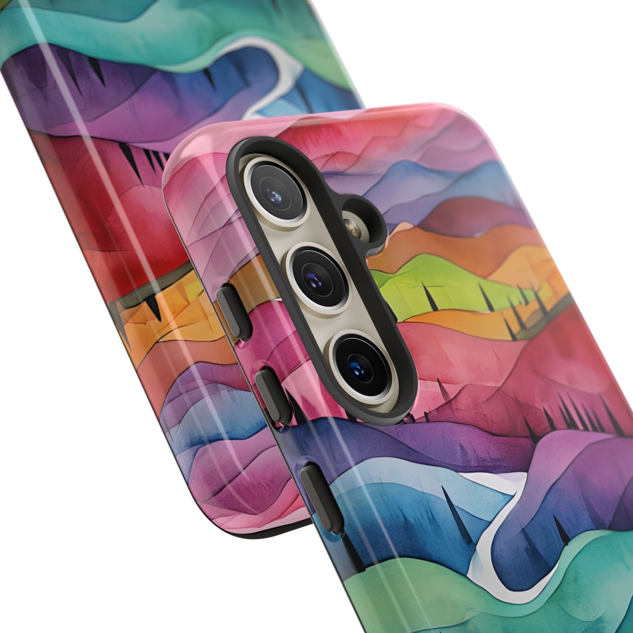 Whimsical Colorful Valleys - Samsung Case