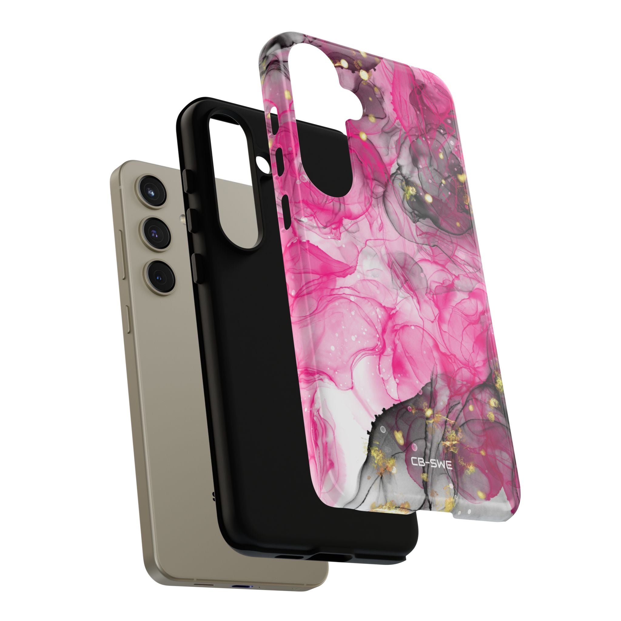 Vibrant Pink Swirls - Samsung Case