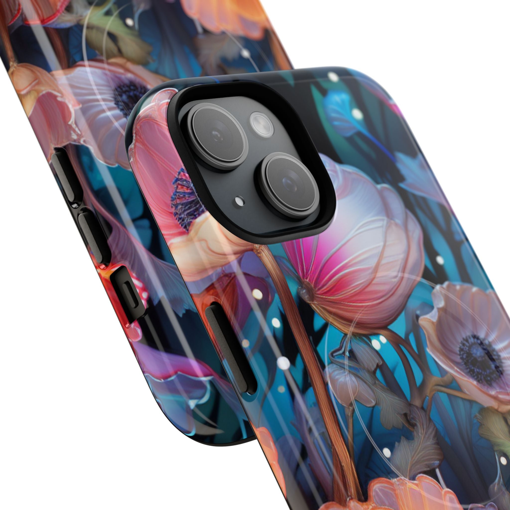 Translucent Bloom iPhone 15 Case - Tough+