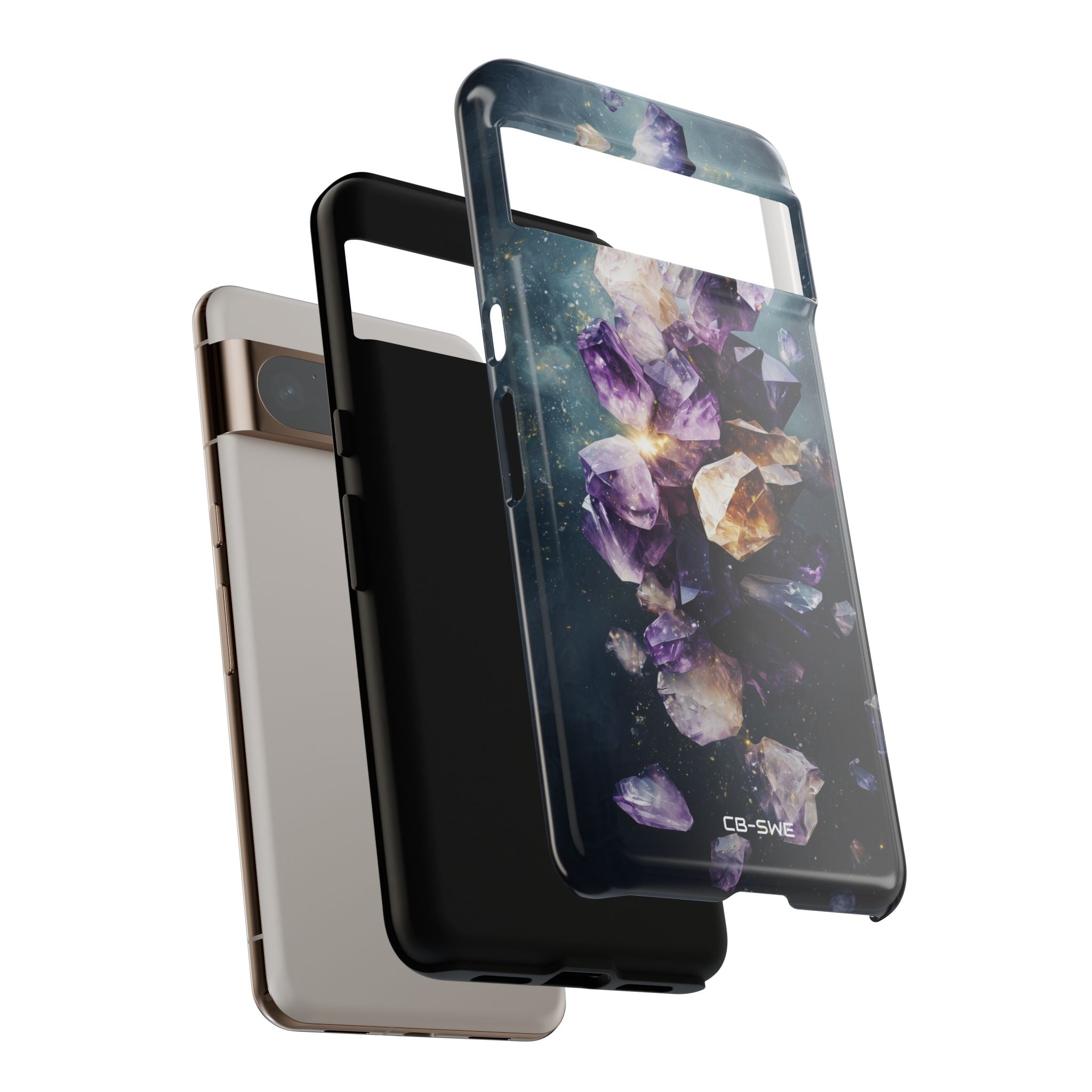 Crystal Forms Emerge - Google Pixel Case