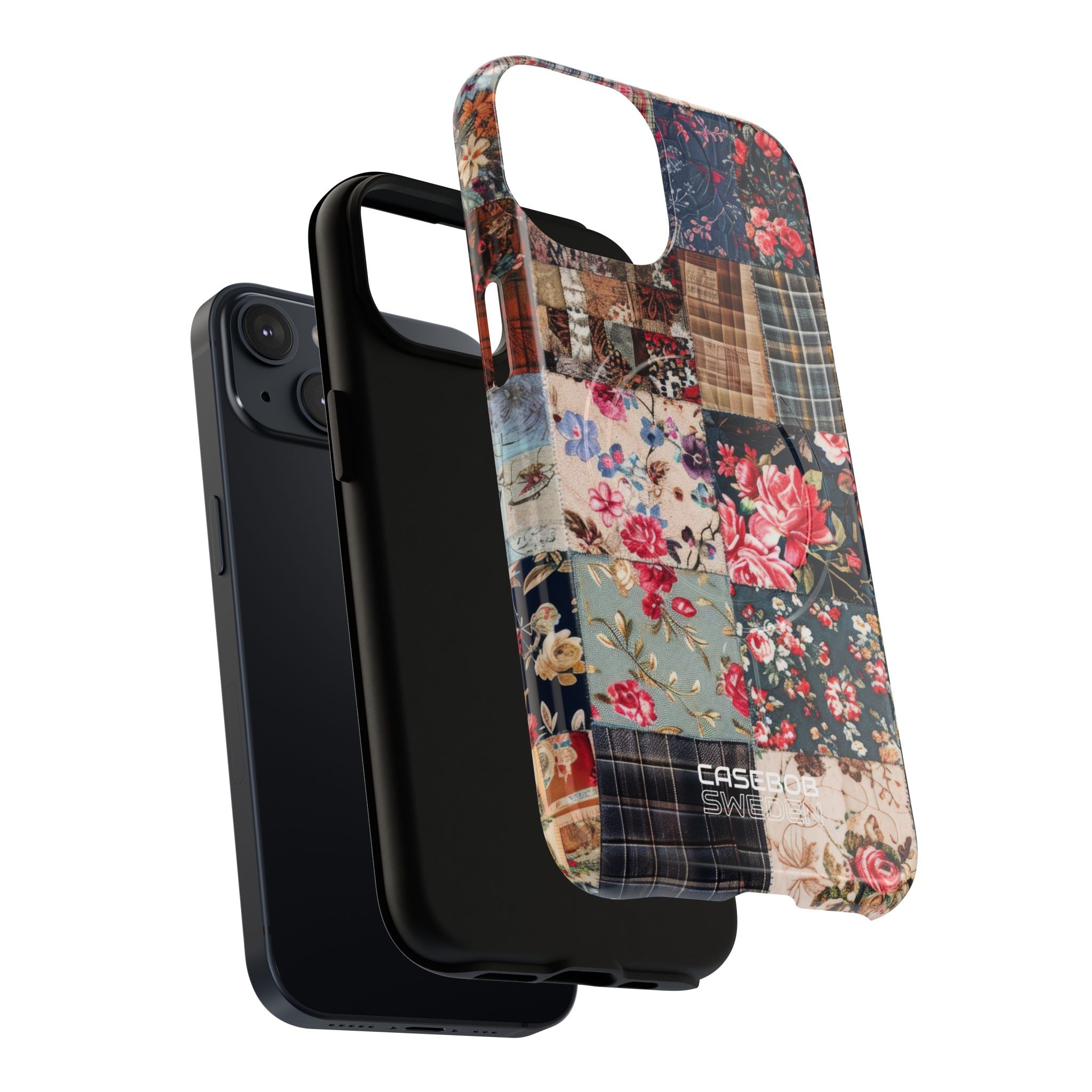 Patchwork Floral Quilt iPhone 14 - Tough+