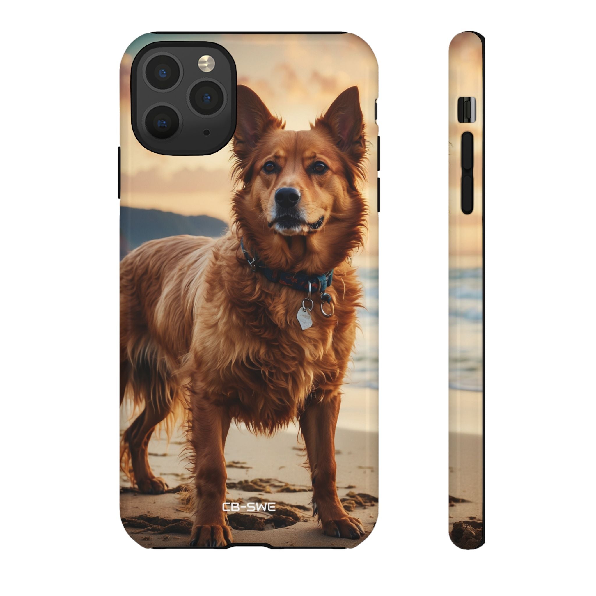 Golden Dog Plays - iPhone Case