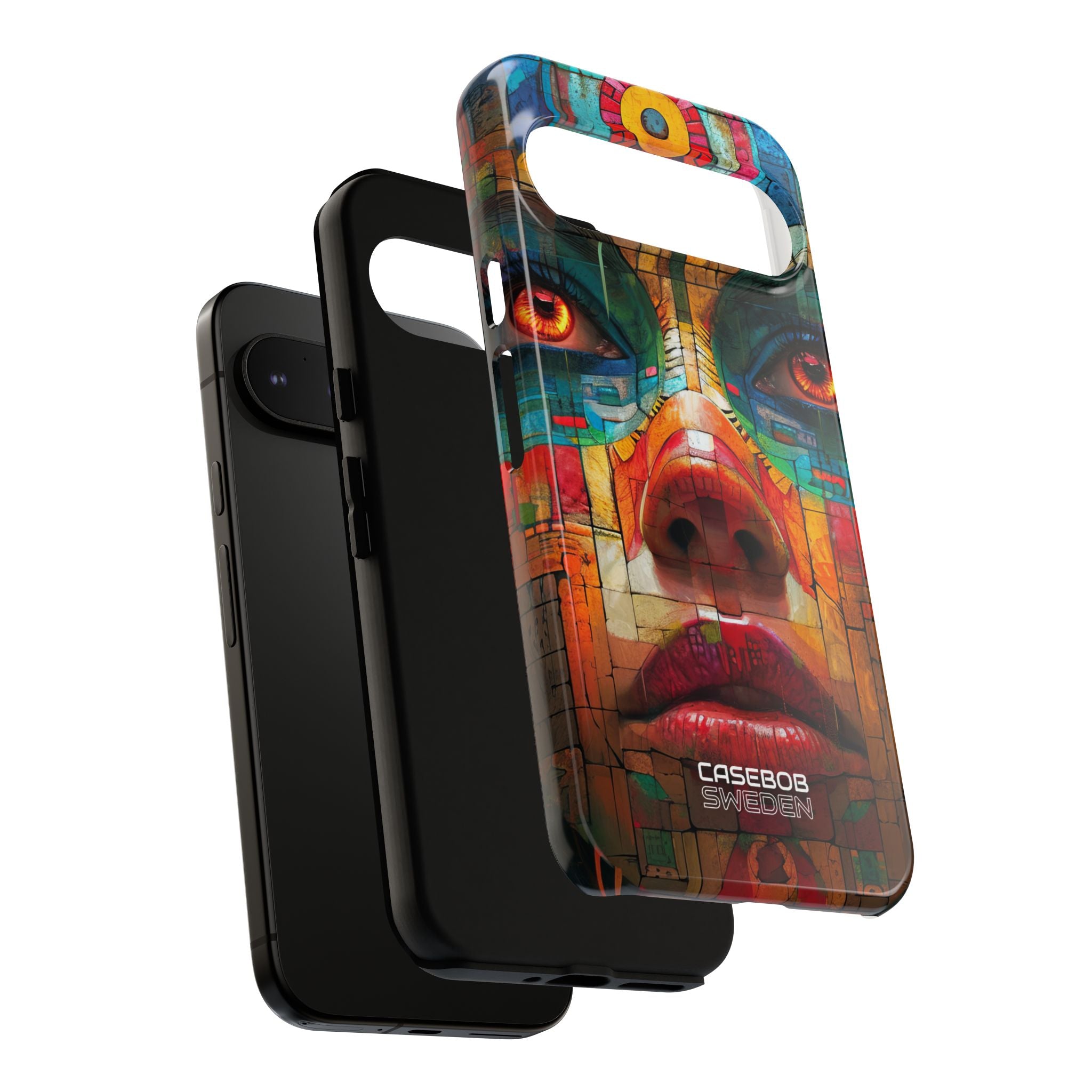 Ritratto Fiamma Geometrica Google Pixel 9 - Tough