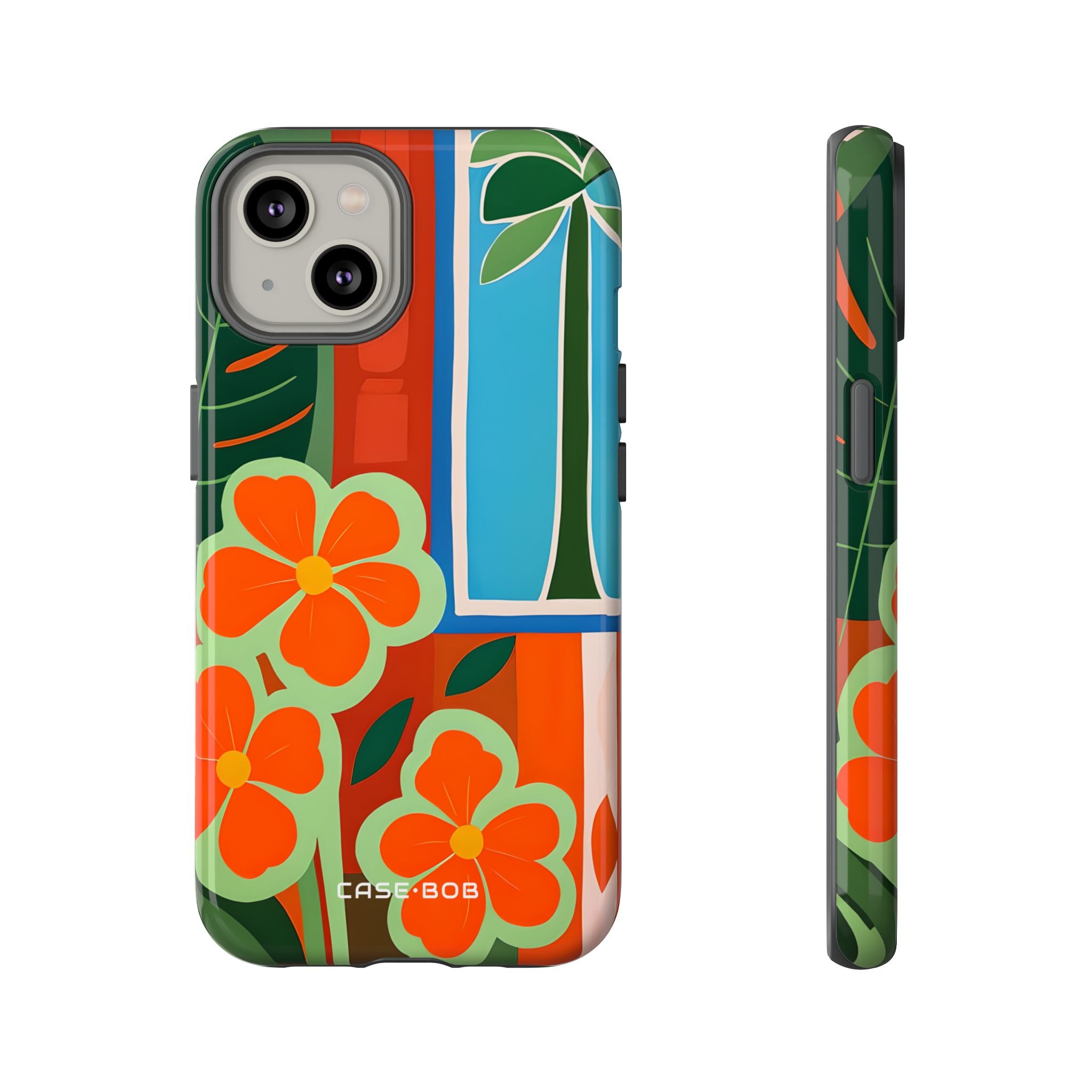 Orange Blossom Burst iPhone 14 Case - Tough