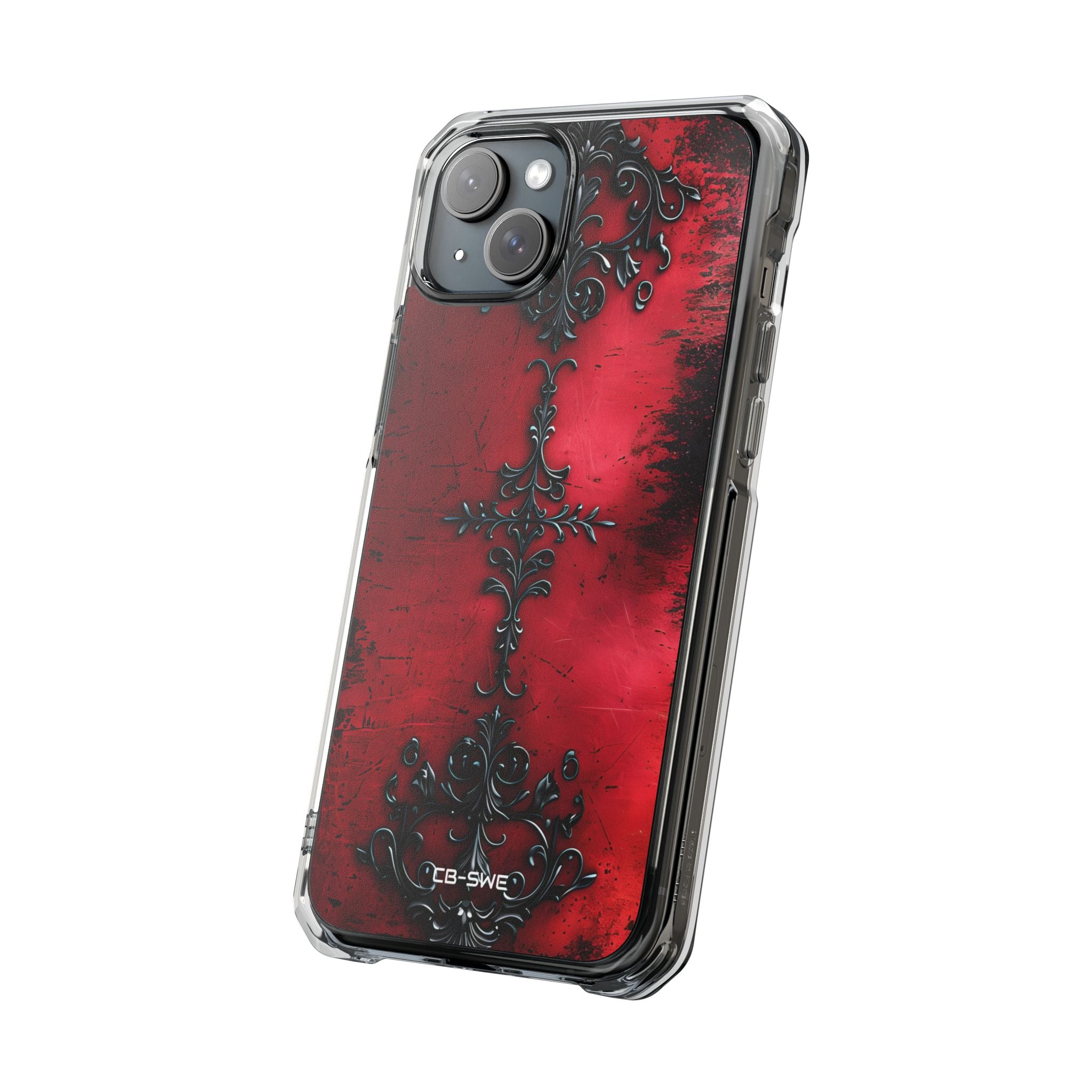 Gothic Crimson Emblem iPhone Case - Impact