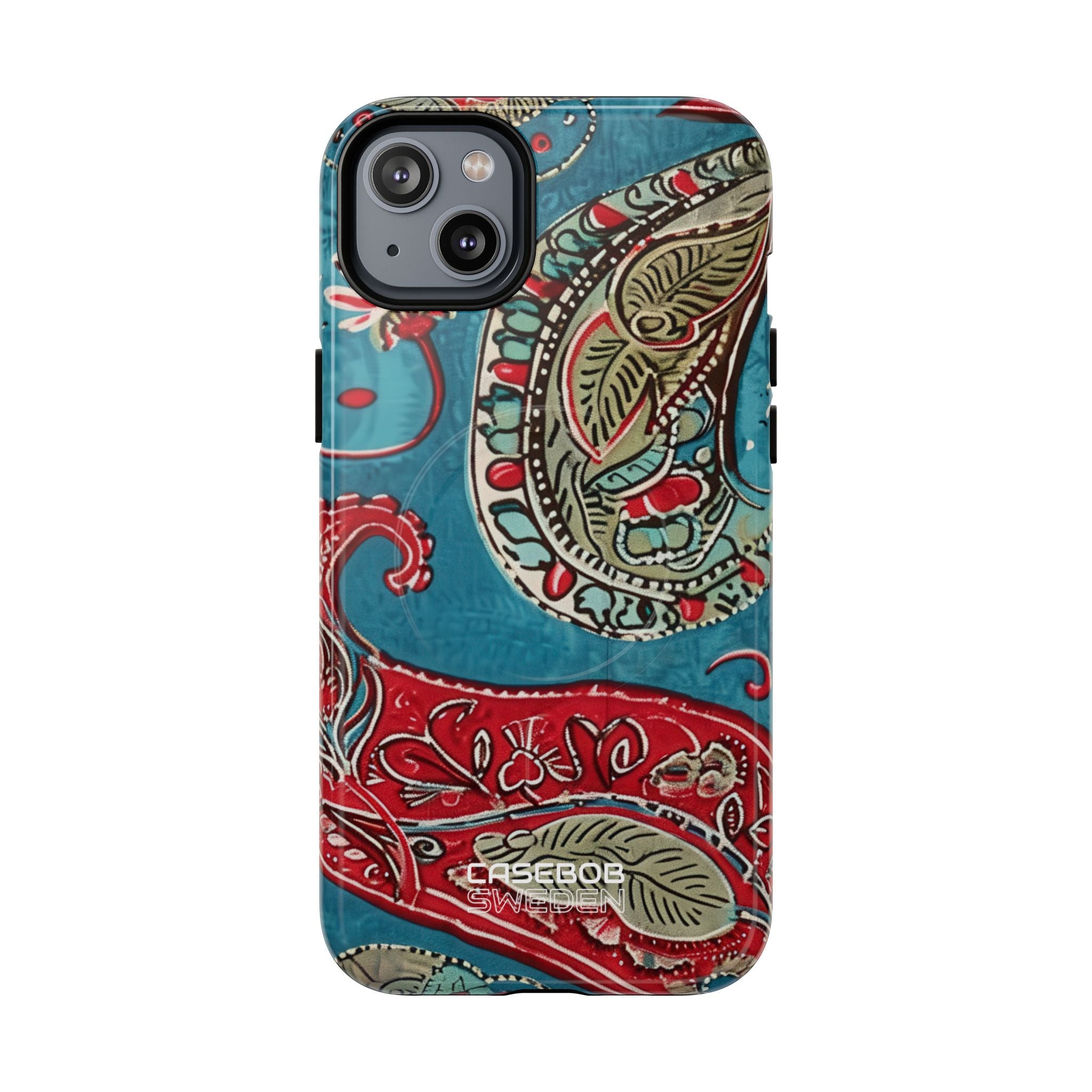 Paisley Floral Fusion iPhone 14 - Tough+