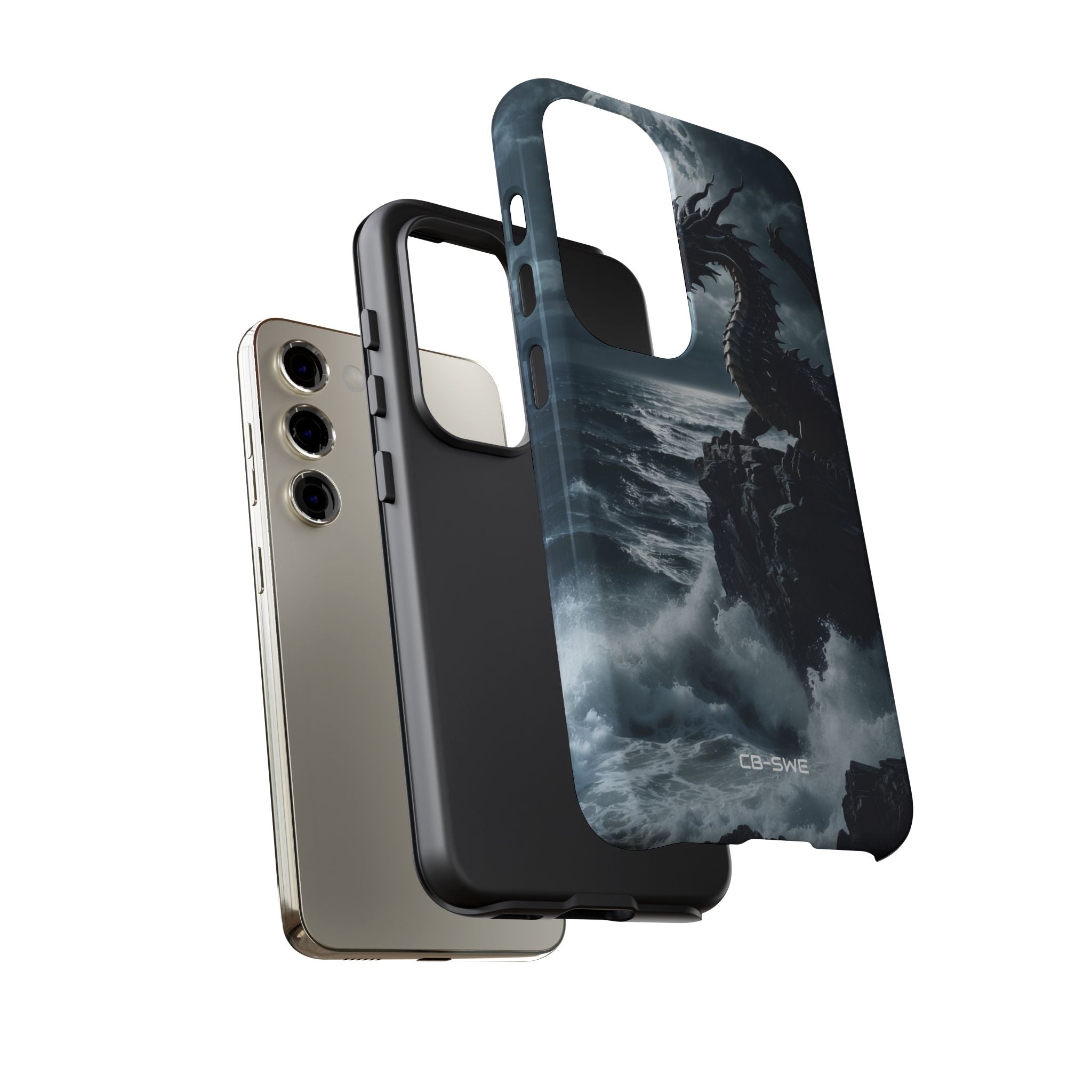 Dragon Roars Against Sea - Samsung Case