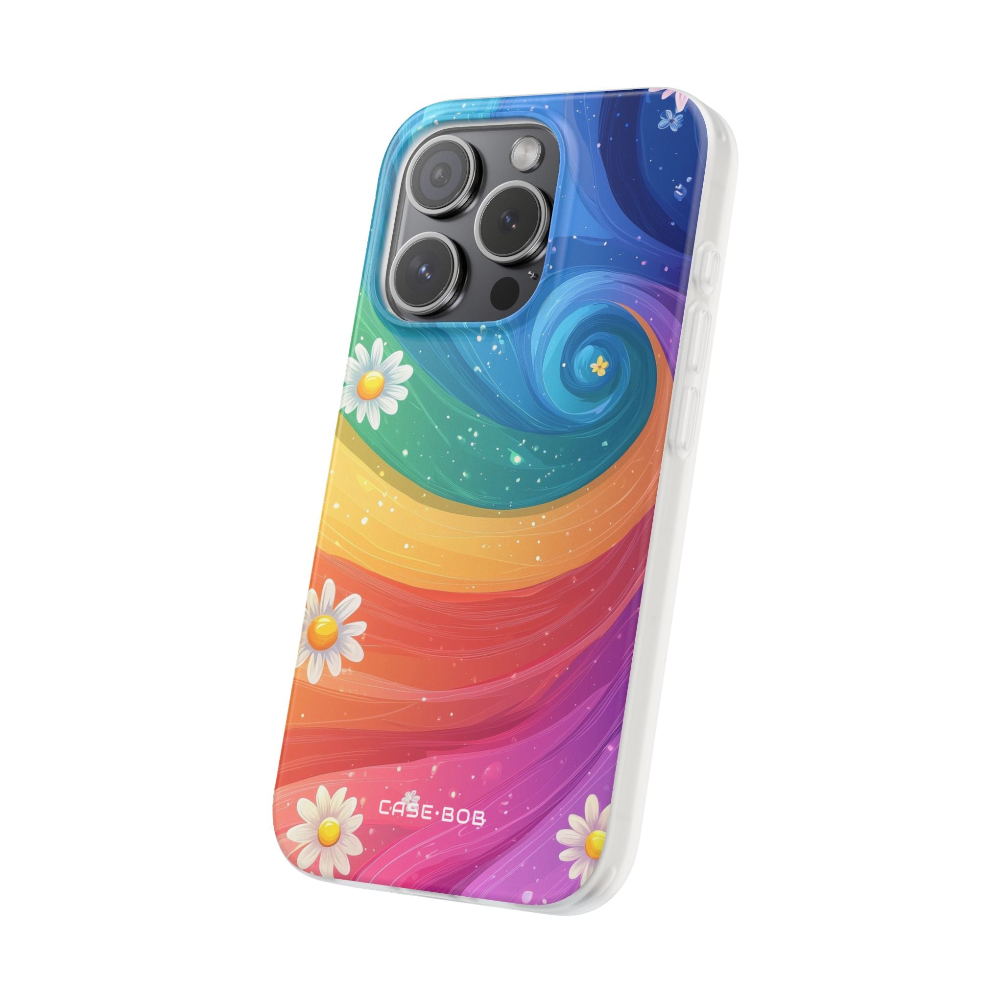 Vortex Bloom iPhone 15 Pro Case - Soft