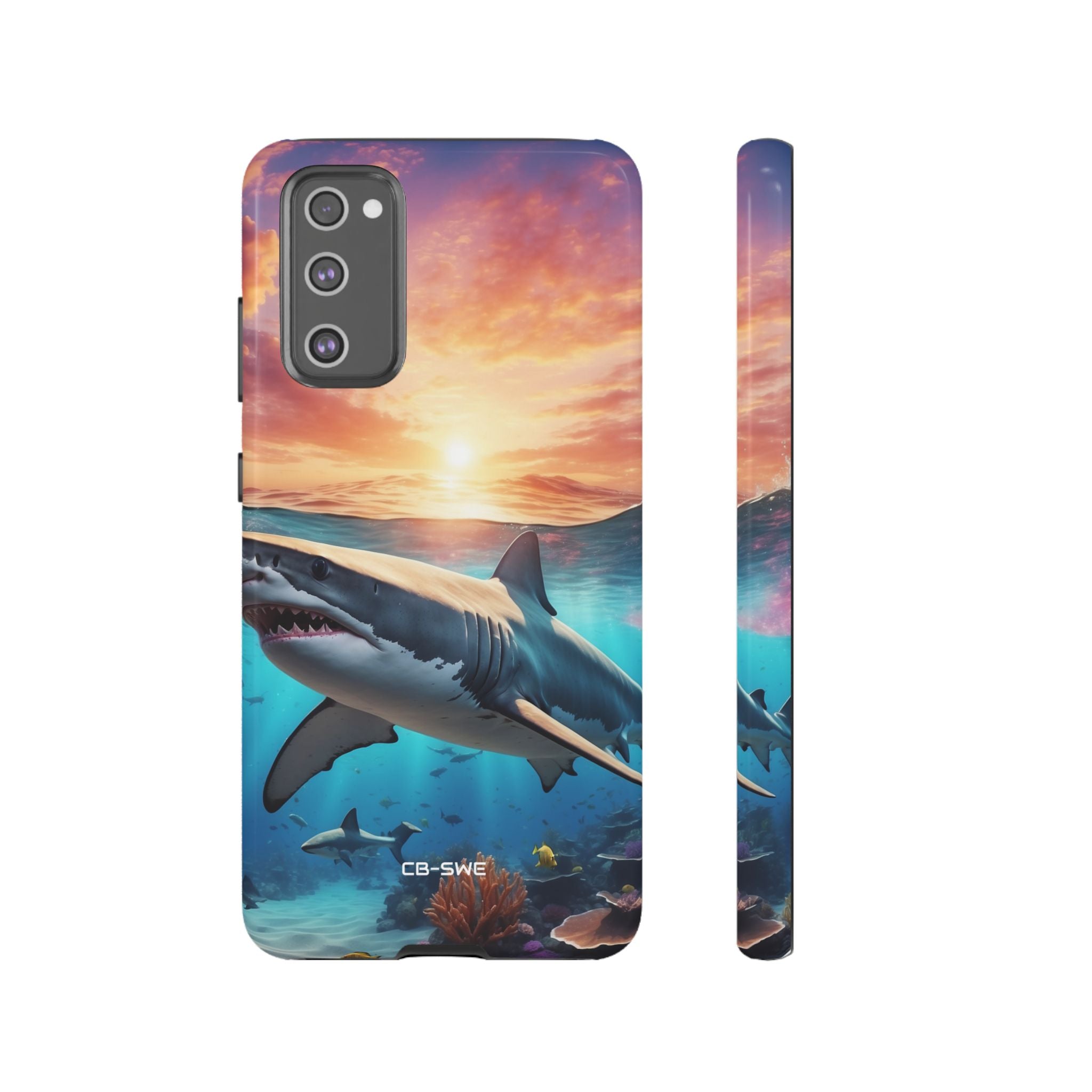Shark Swims Through - Samsung Case