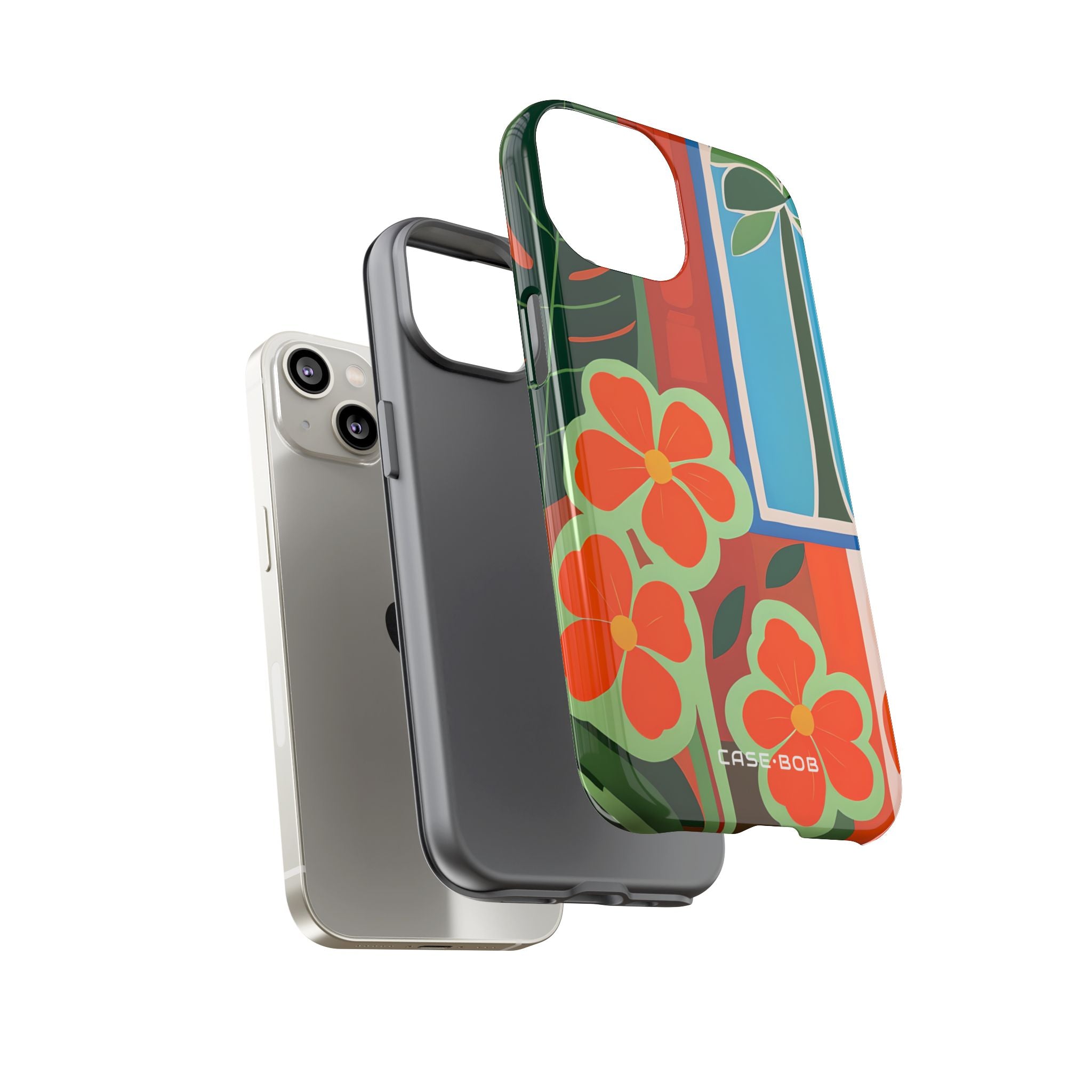 Orange Blossom Burst iPhone 14 Case - Tough