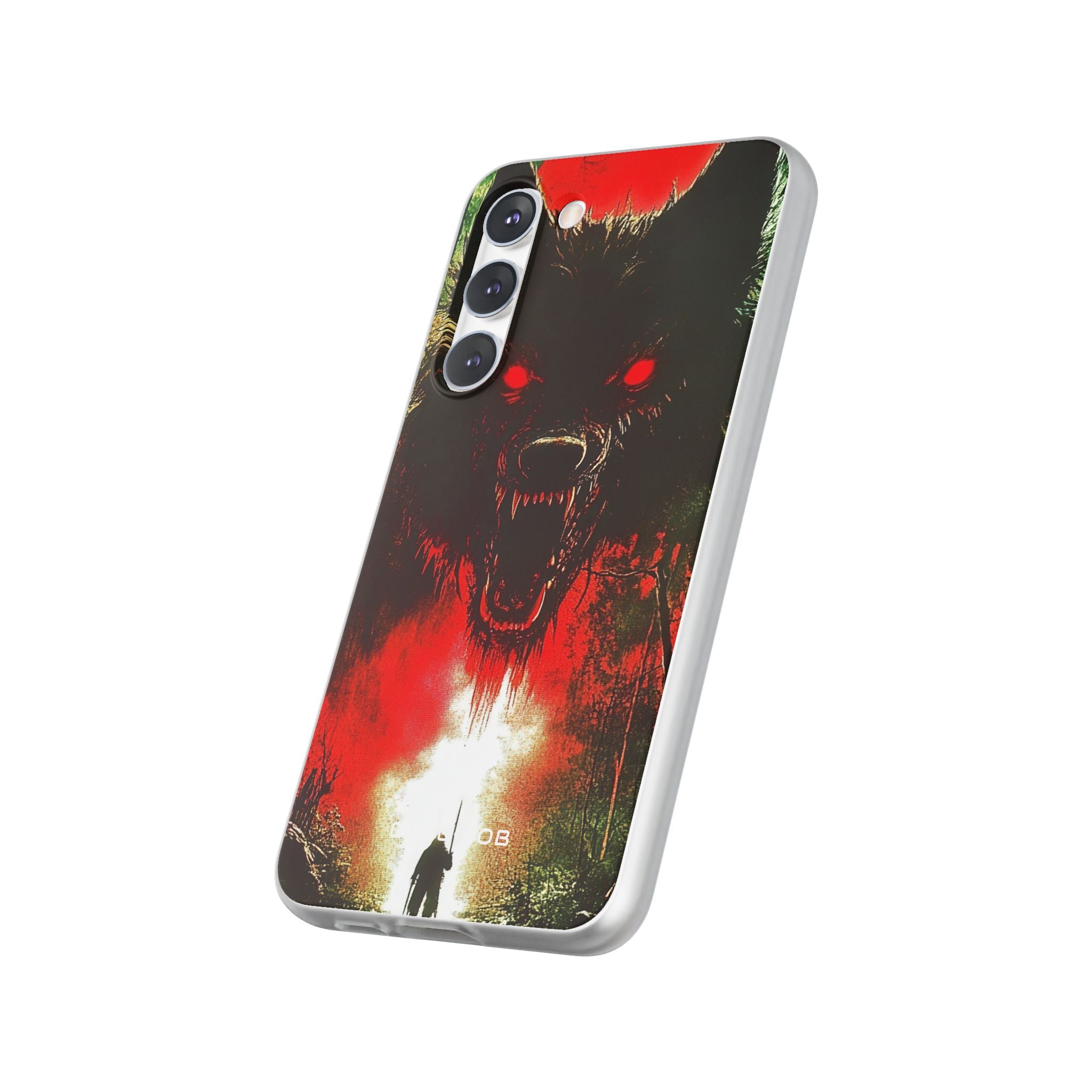 Crimson Wolf Samsung S23 Plus Case - Soft