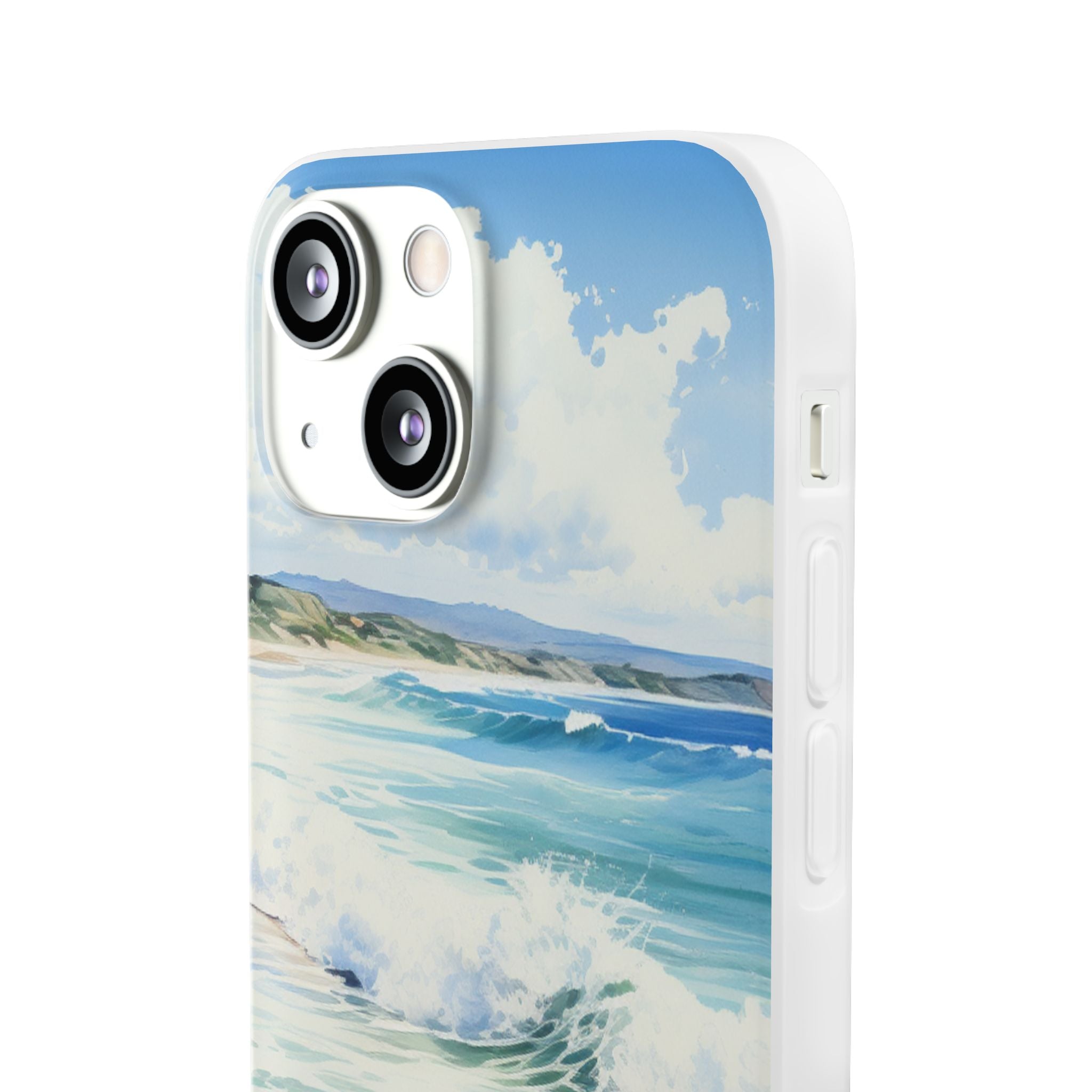 Foamy Wave Breeze iPhone 13 mini Case - Soft