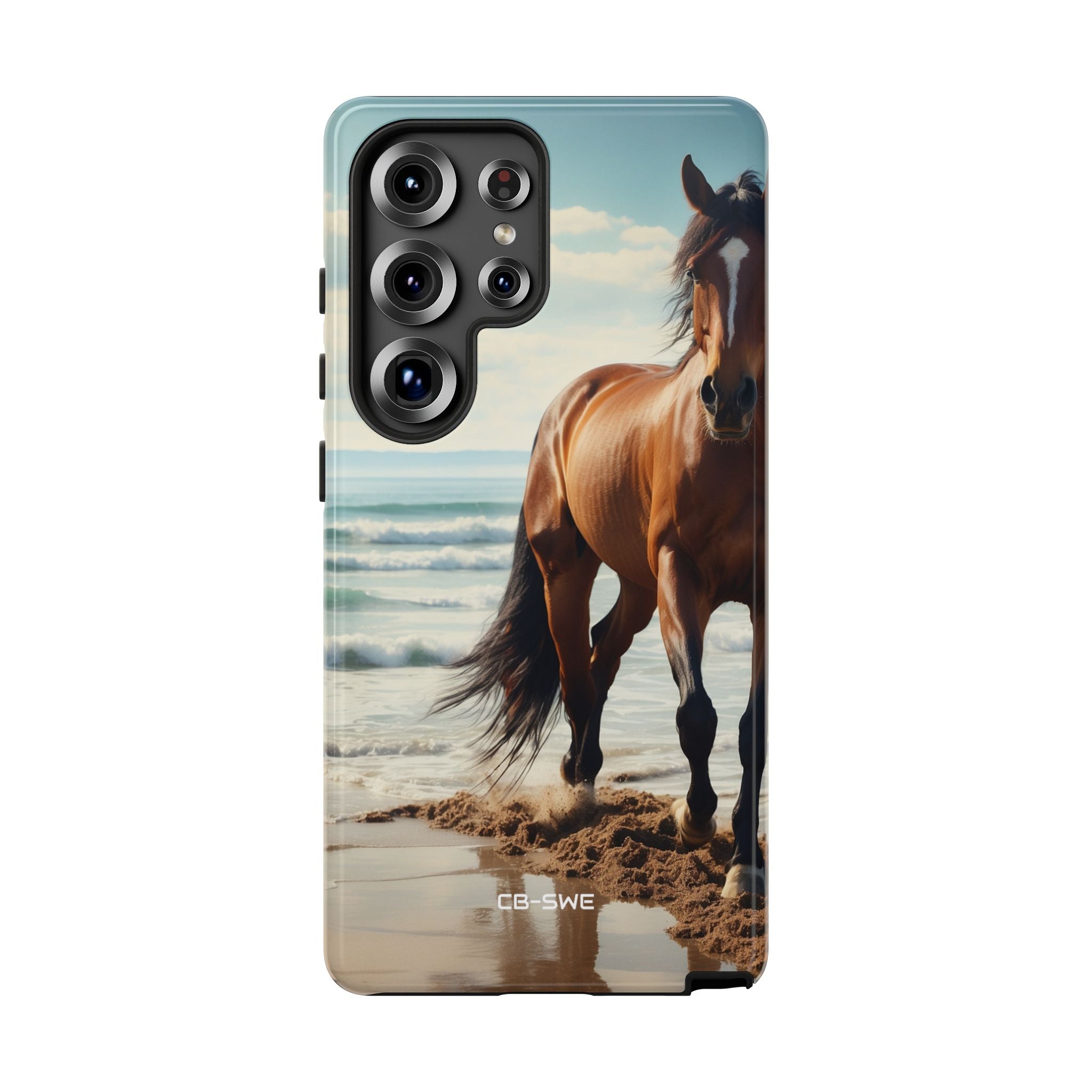 Horse Gallops Shoreline - Samsung Case