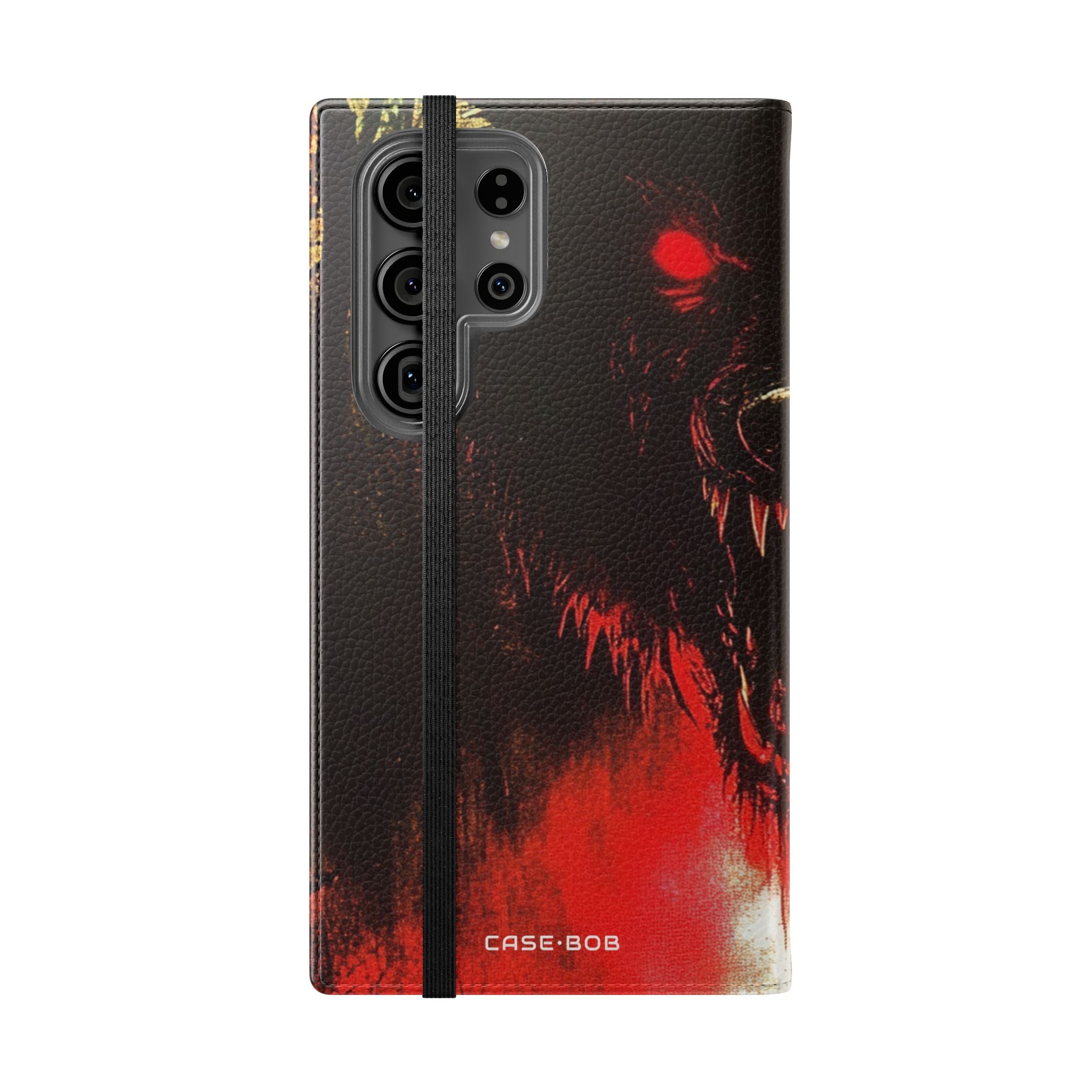 Wolf Moon Glare - Samsung S23 Ultra -lompakkokotelo