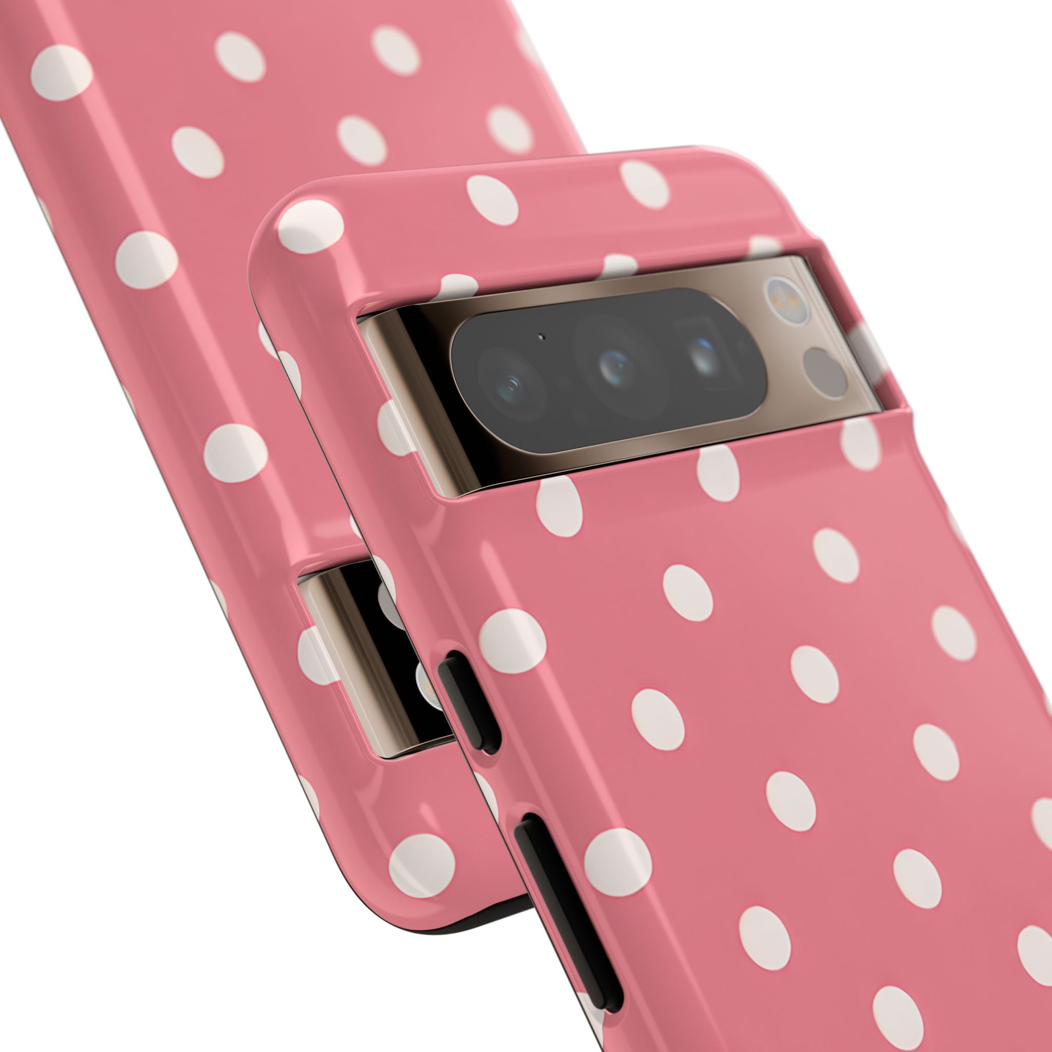 Pink Polka Harmony Google Pixel 8 - Tough
