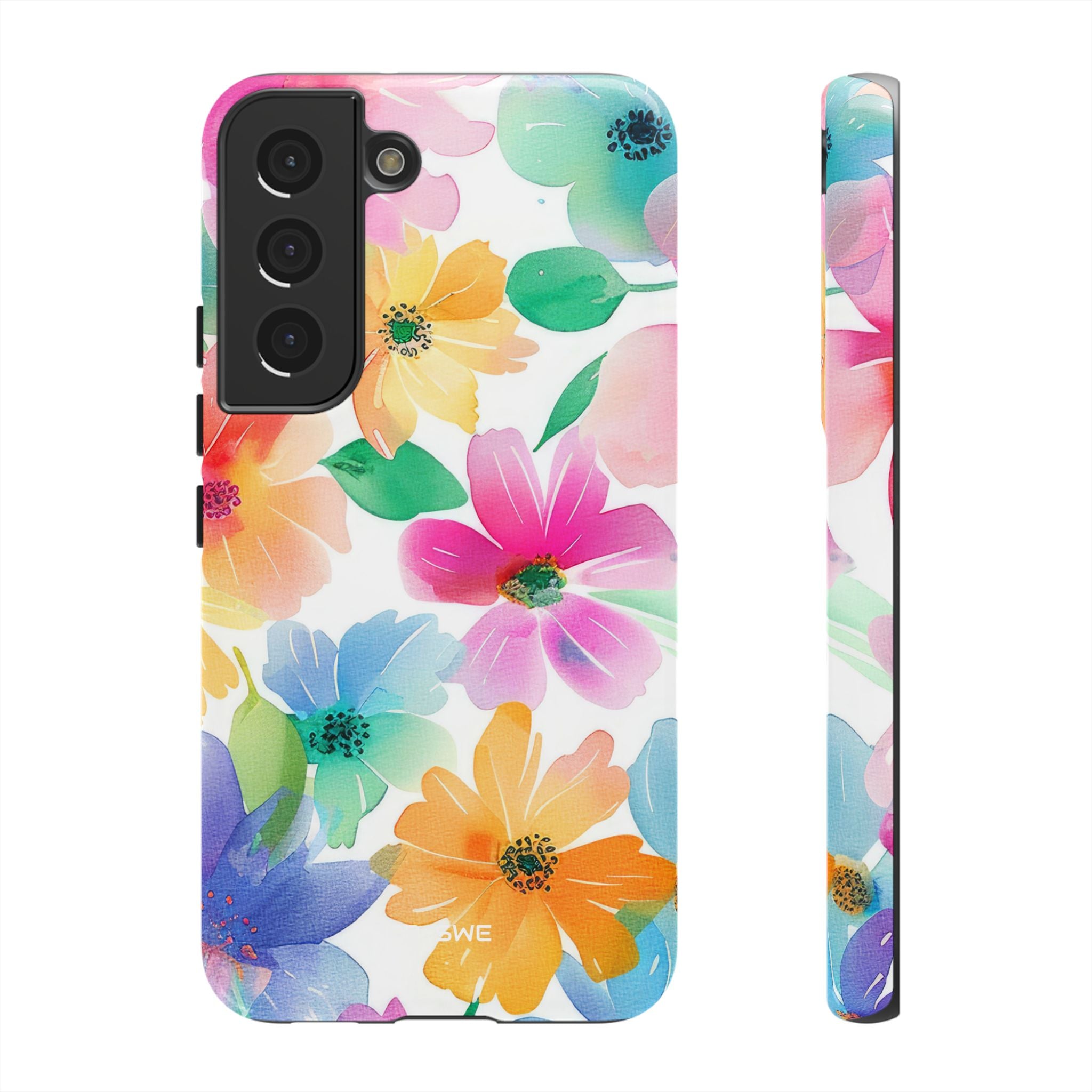 Vibrant Floral Impression - Samsung Case