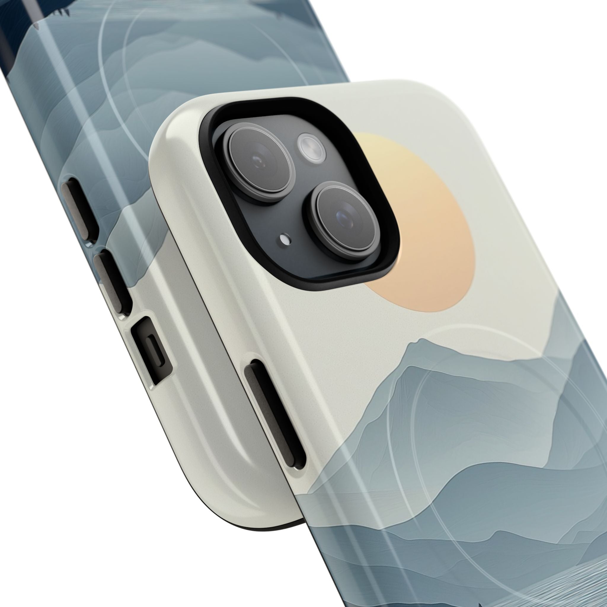 Golden Horizon iPhone 15 Case - Tough+