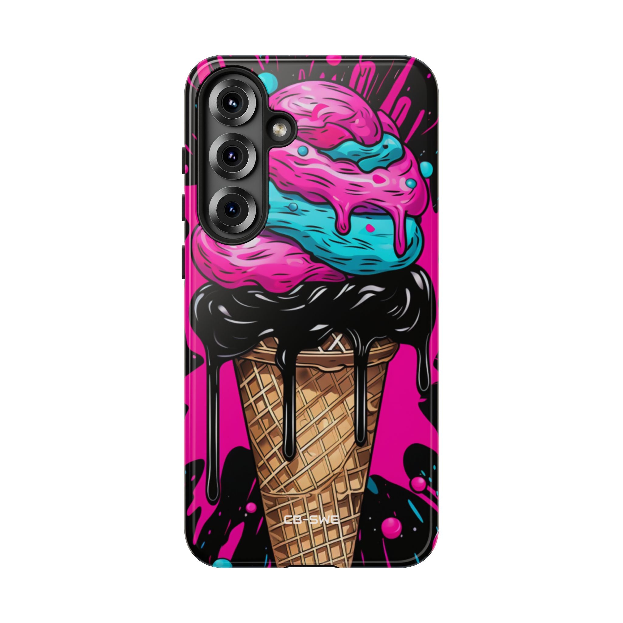 Neon Ice Cream Burst - Samsung Case
