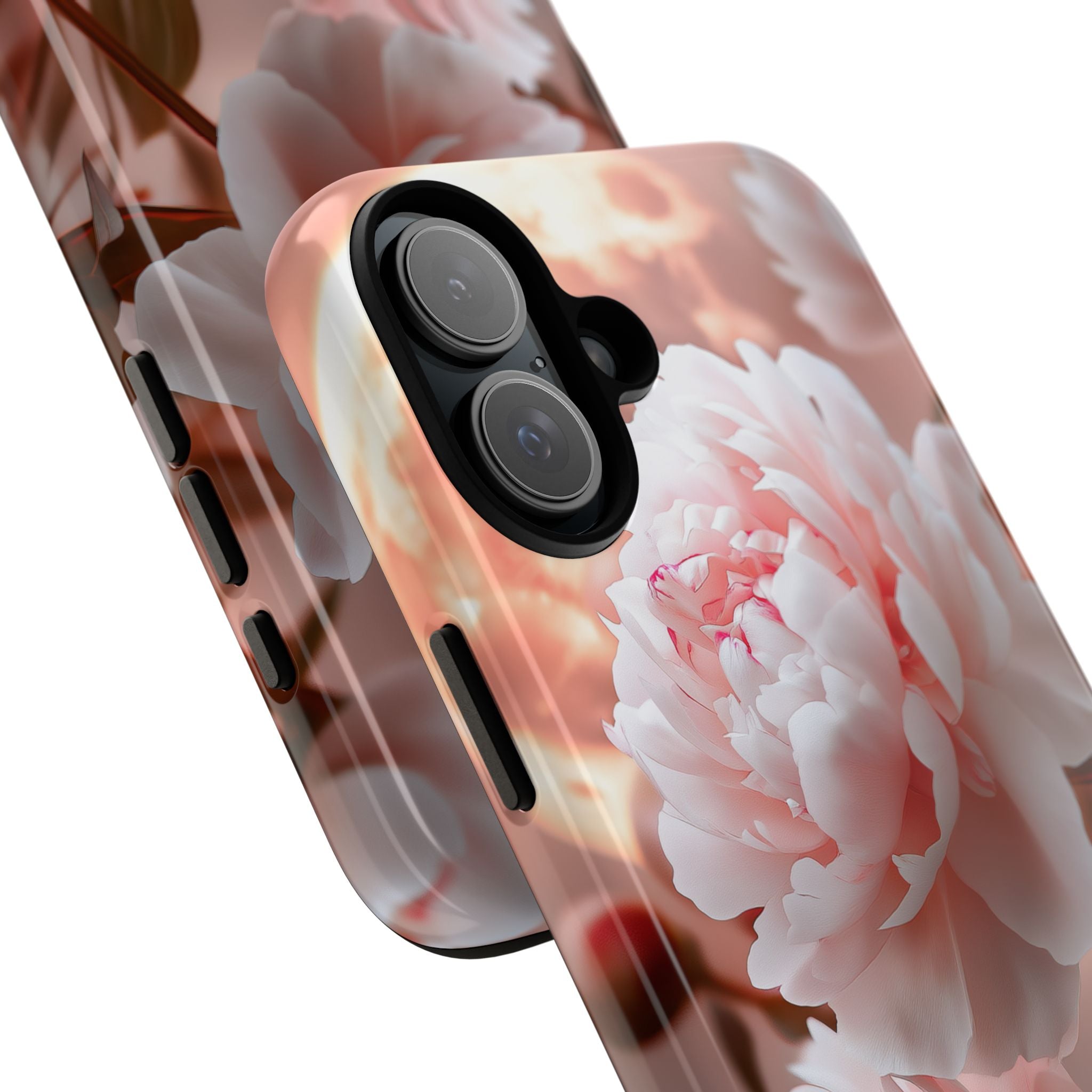 Peony Moonlight iPhone 16 Plus Case - Tough