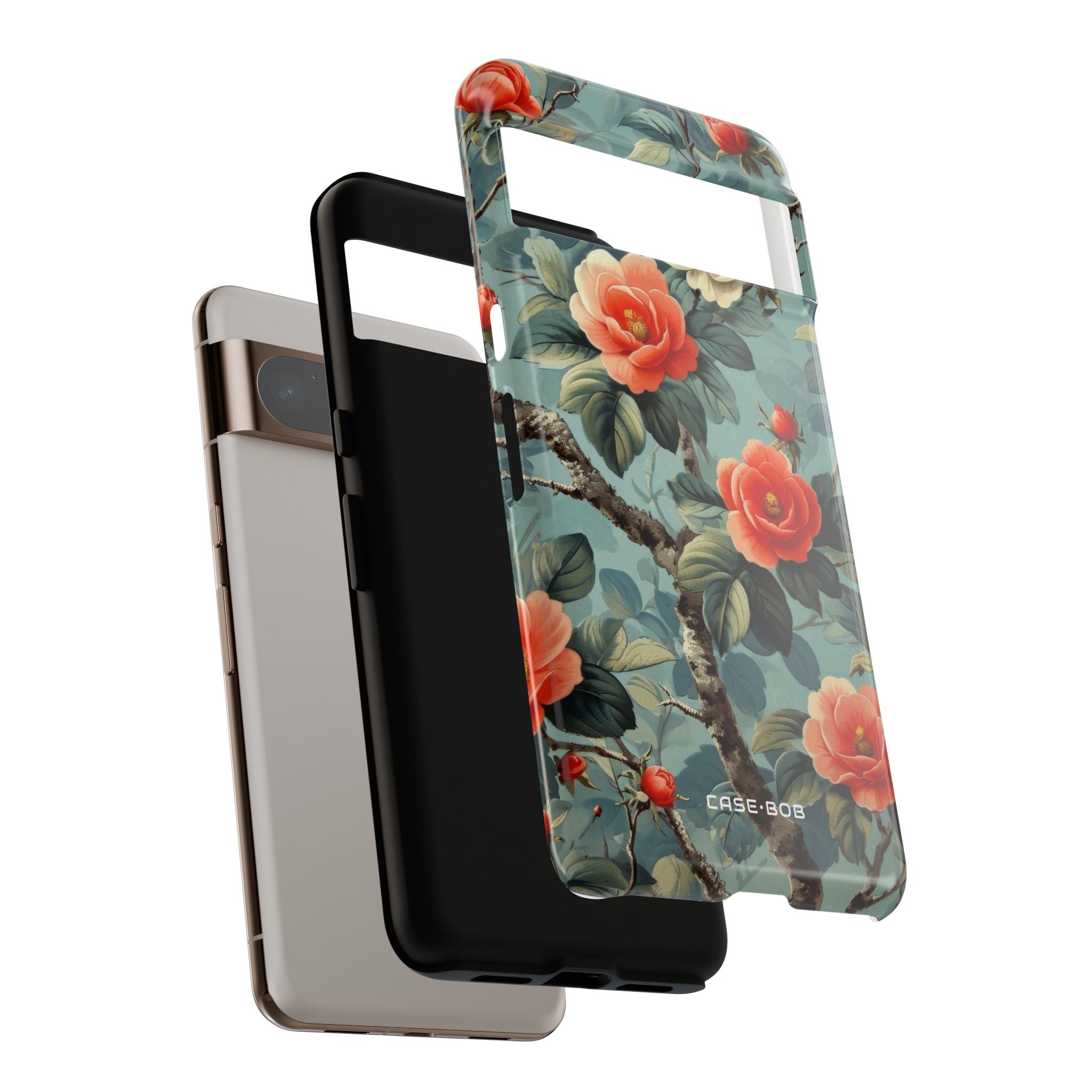 Coral Bloom Google Pixel 8 Pro Case - Tough